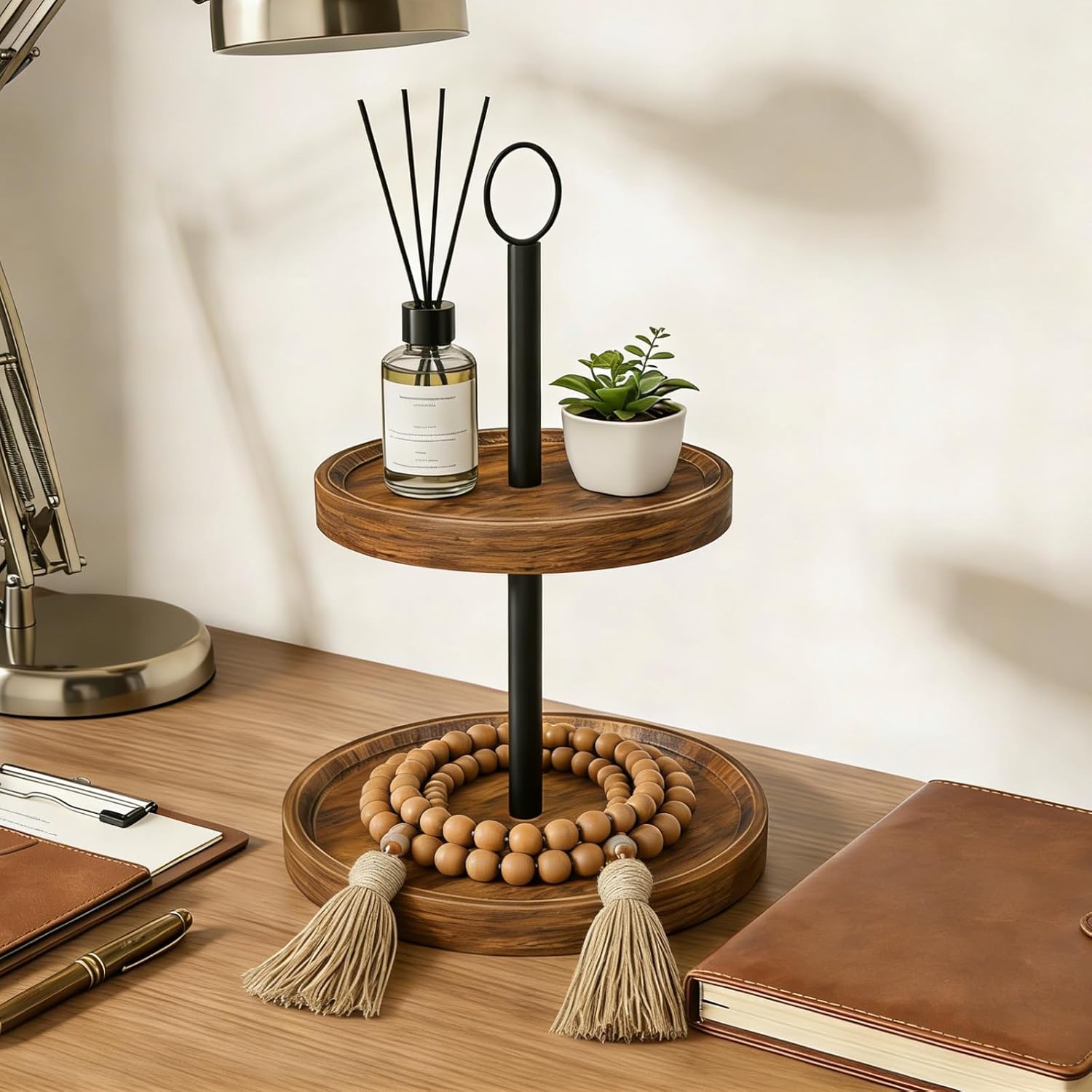 Farmhouse 2 Tier Serving Tray