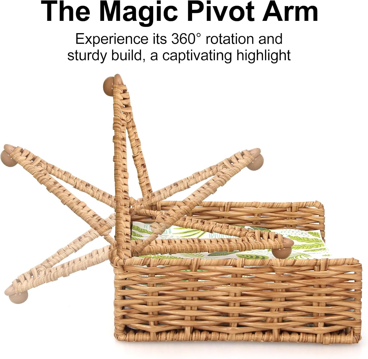 Weighted Napkin Holder Rattan Napkin Holders