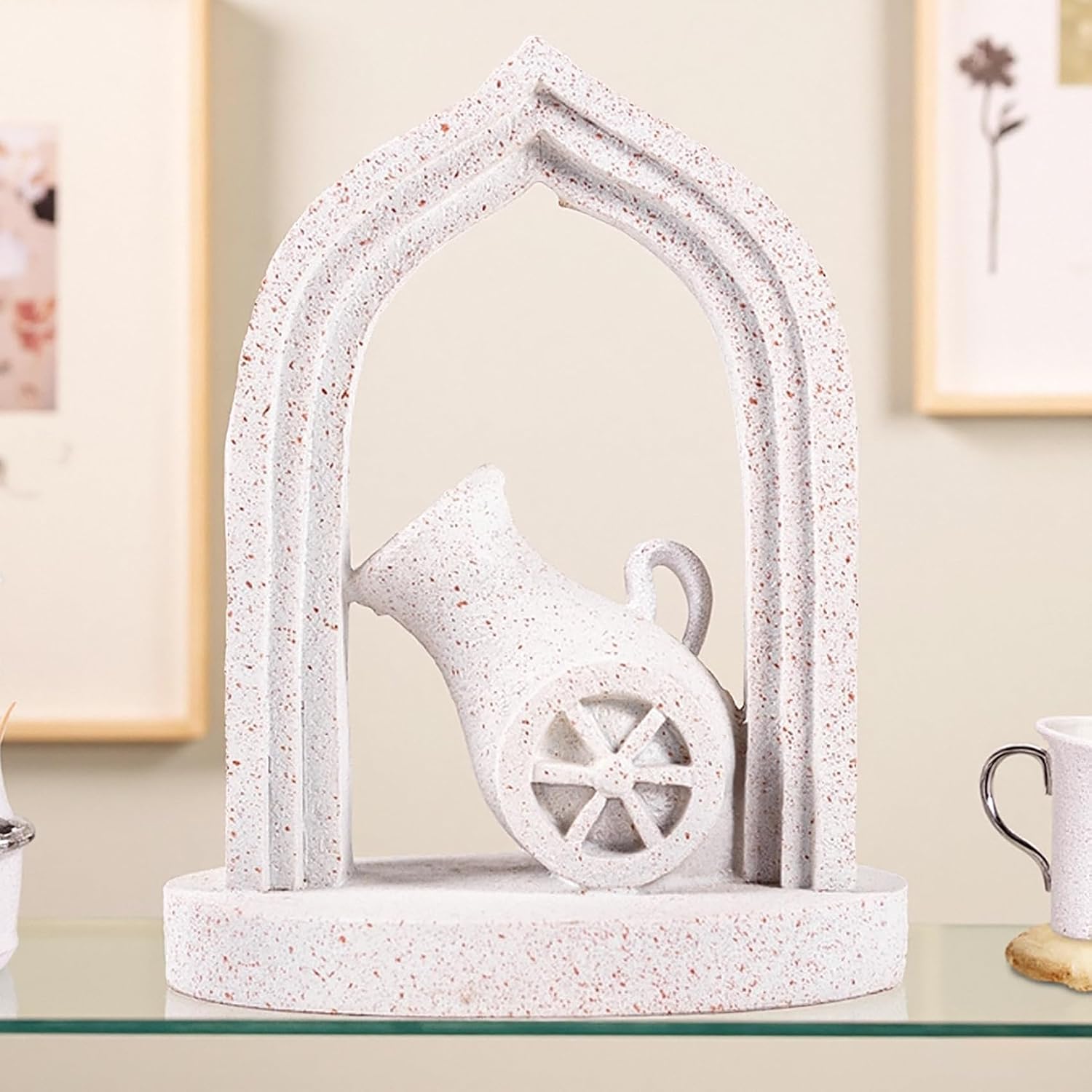 These Non-Slip bookends are for Holding Large / Ramadan Bookshelf Statue