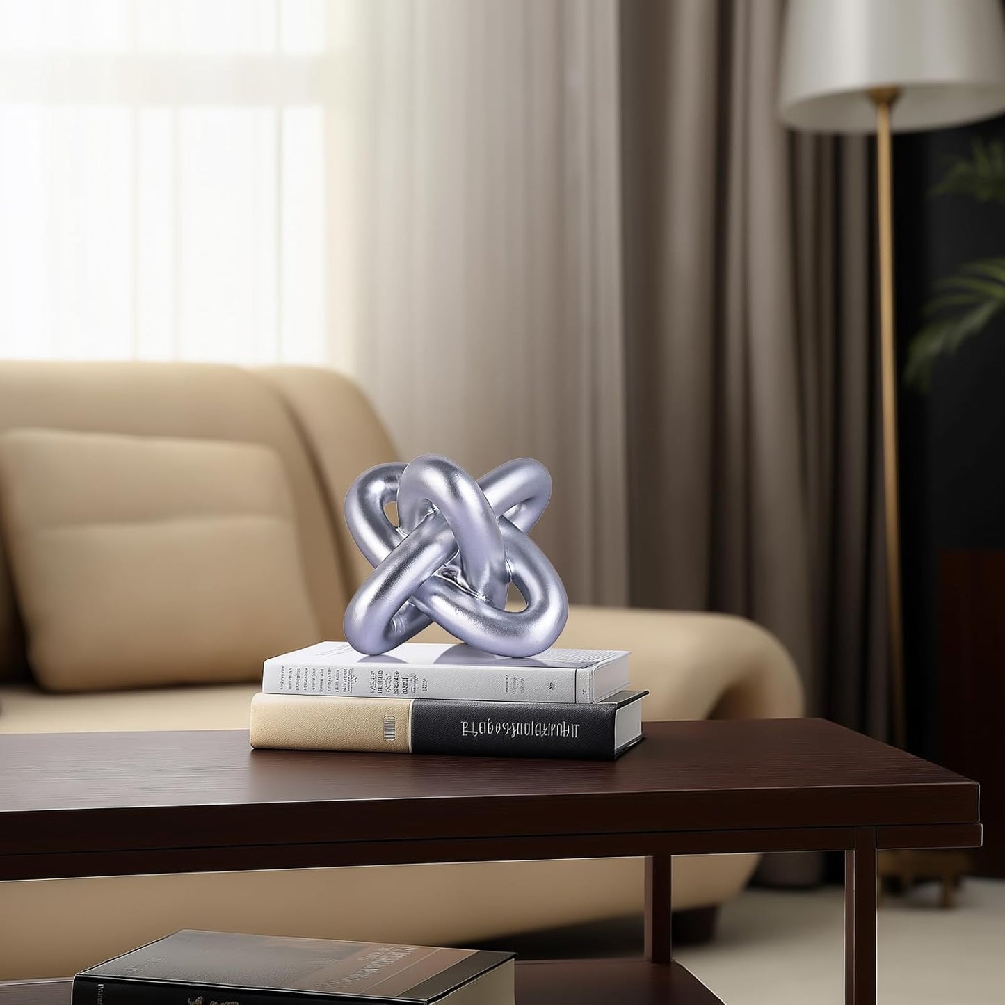 Suitable for Rustic Style Coffee Tables / Silver