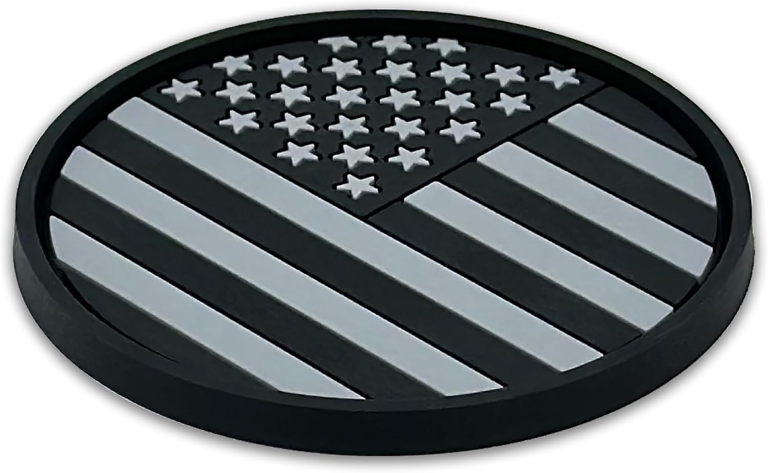 Officially Licensed US Navy Anchor & Inverted American Flag Automotive 3D Textured / Navy & Flag