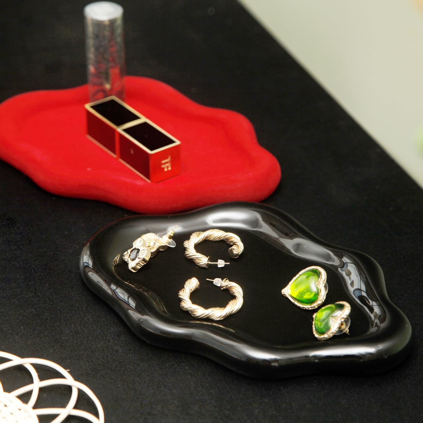 Ring Dish Holder / Balck