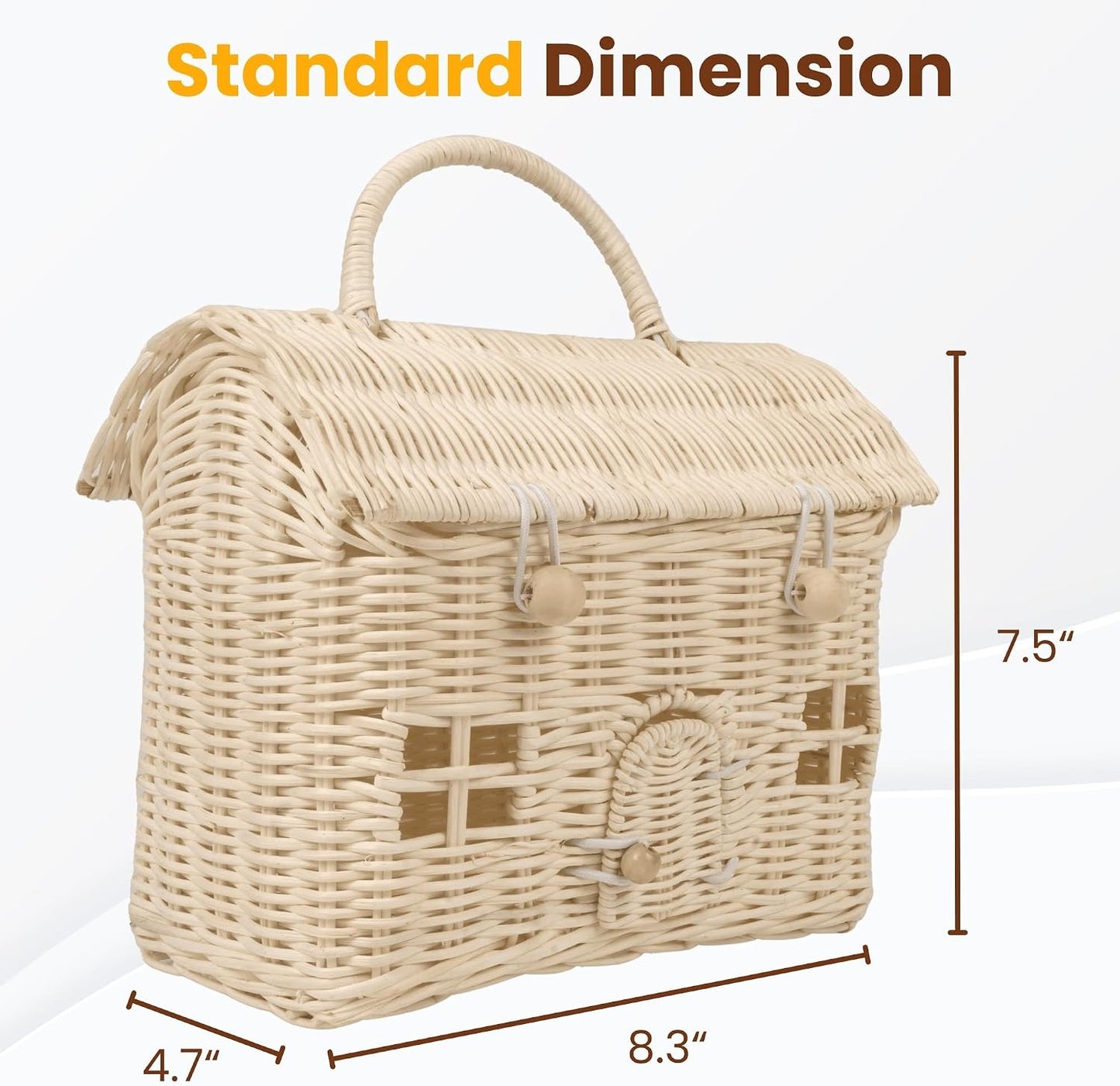 Rattan Storage Basket / Natural