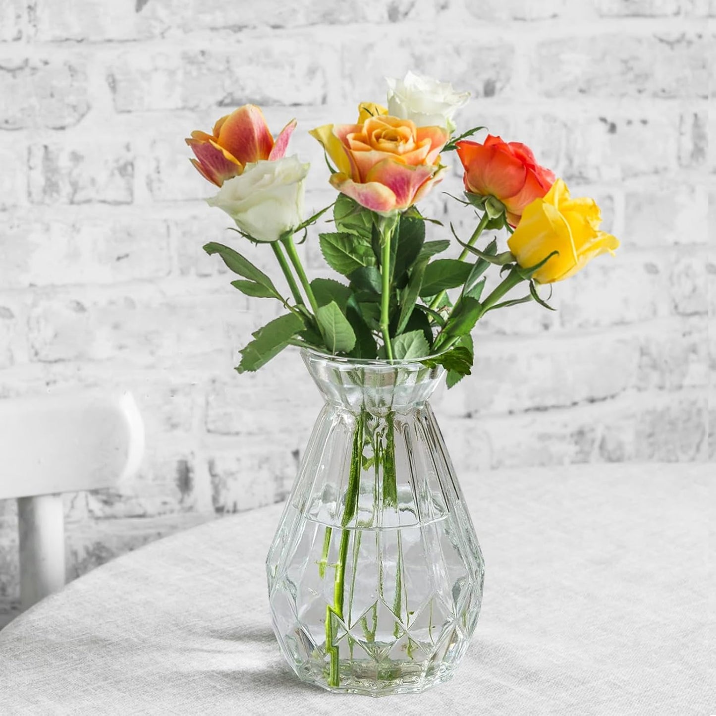 Glass Vase / Mini Vases for Centerpieces / Clear / Set of 40