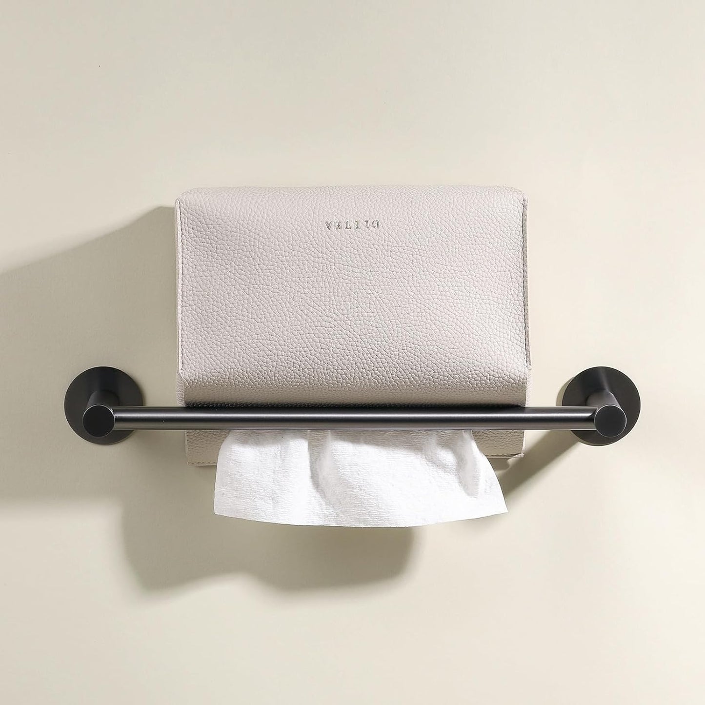 Hand Towel Box Cover Compatible / Light Taupe