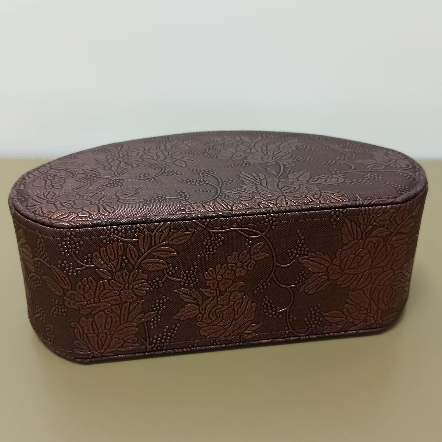 Leather Remote Control Holder TV Remote Caddy Store Box / Retro