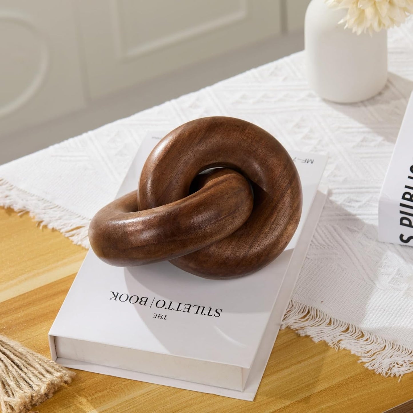Rustic Modern Farmhouse Objects / Walnut / Natural