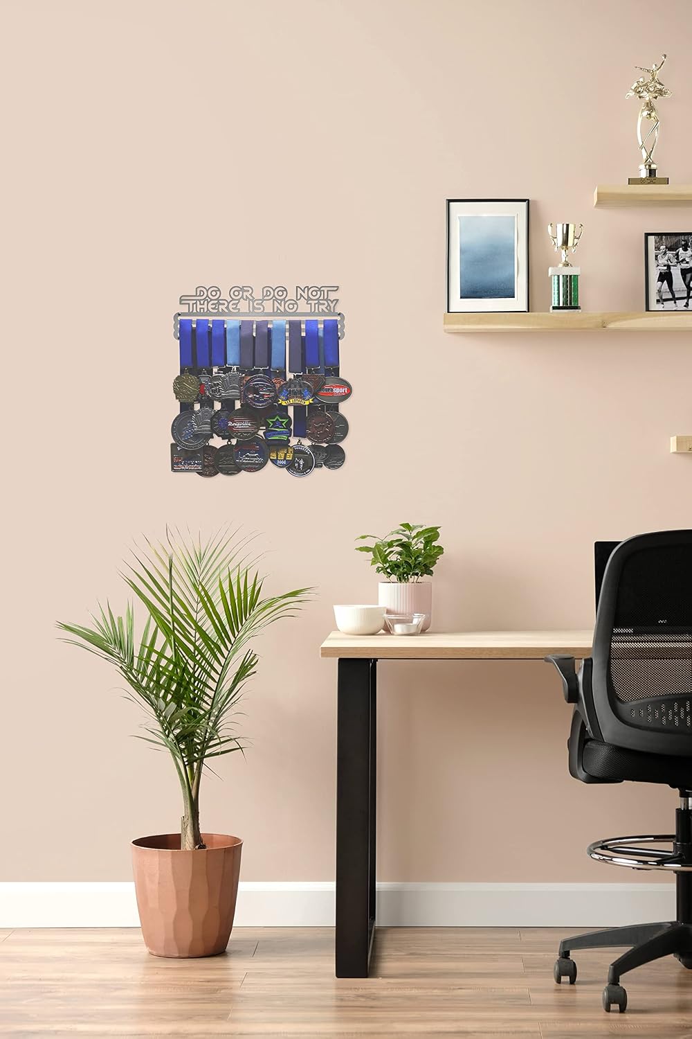 Allied Medal Hangers - Do Or Do Not, There is No Try - Multiple Medal Holder Display Rack