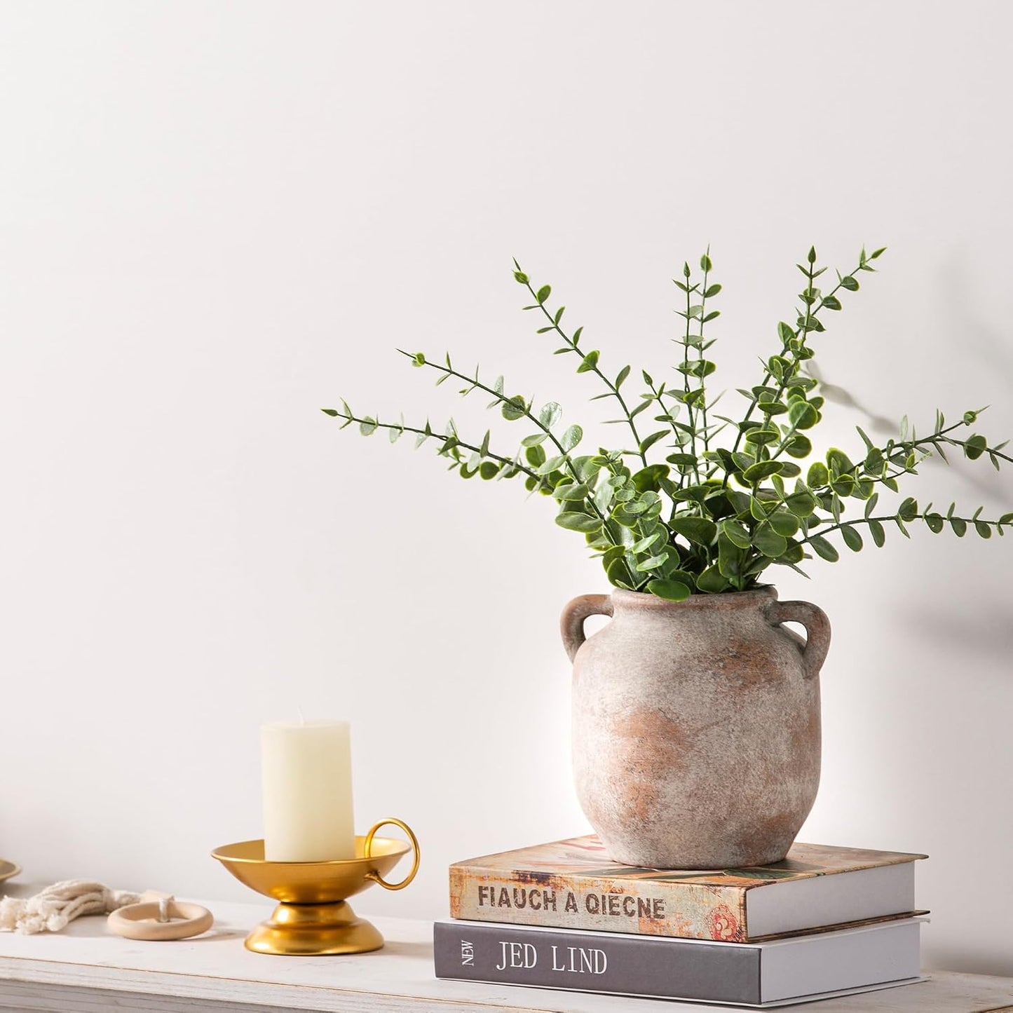Farmhouse Rustic Table Vases / 6" Retro / 6 Inch