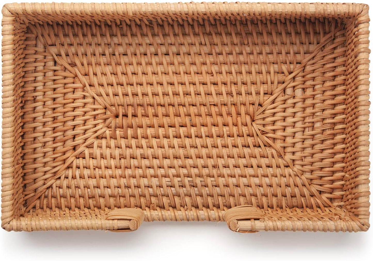 Wicker Napkin Tray / Rattan / 9.5 Inch / 9.5 x 5.5 x 2