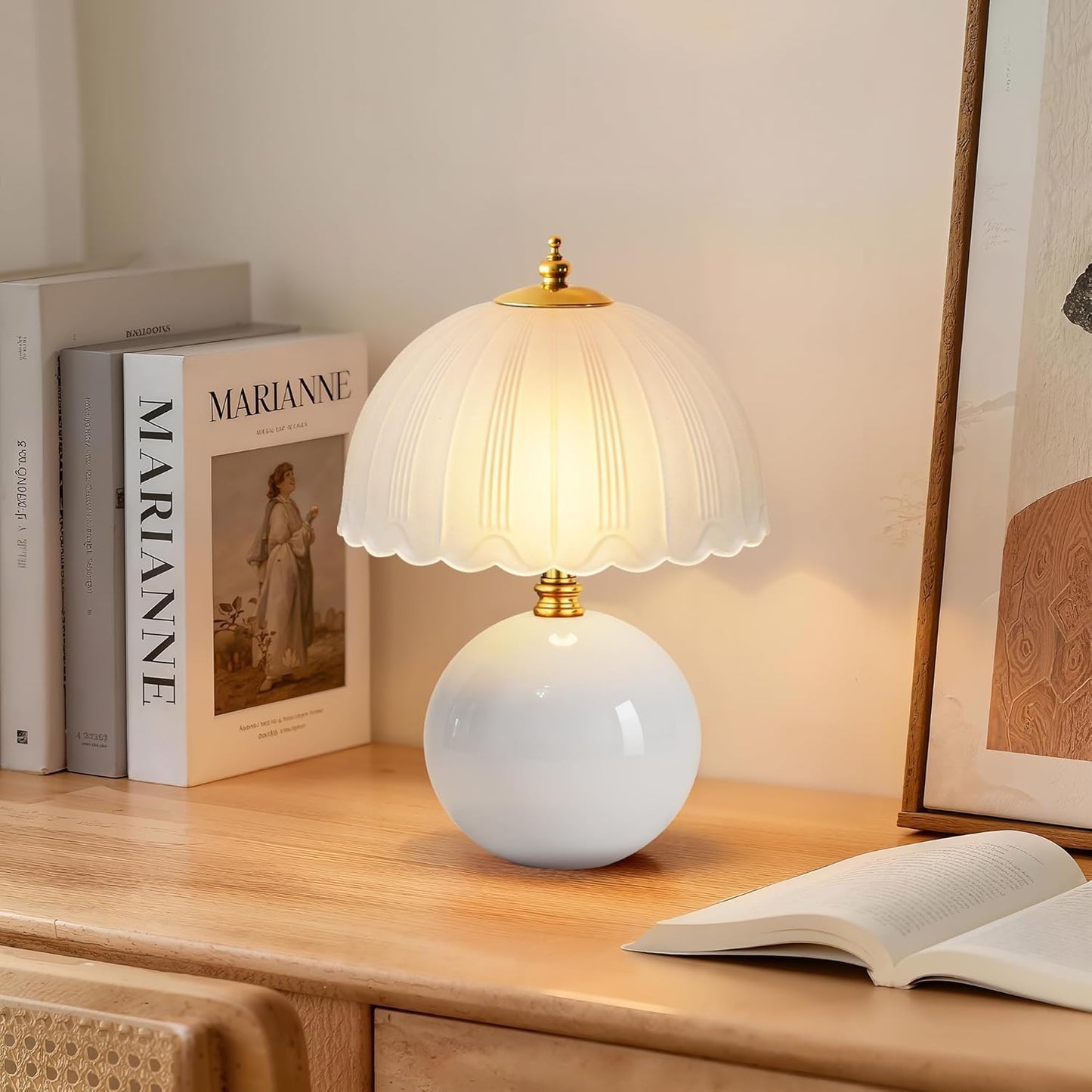 Small Bedside Ceramic lamp