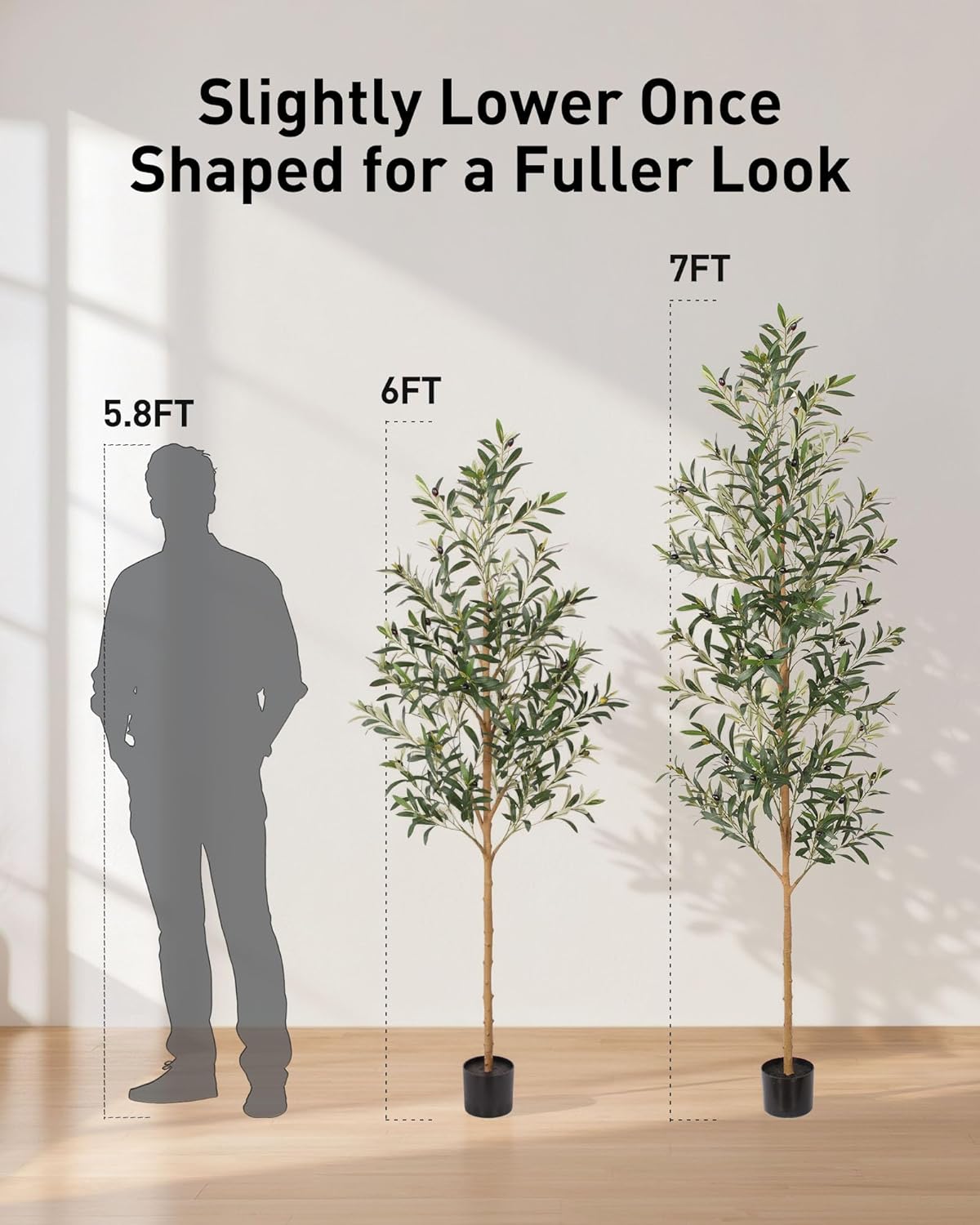 Olive Trees Artificial Indoor / 6ft / 6 Inch