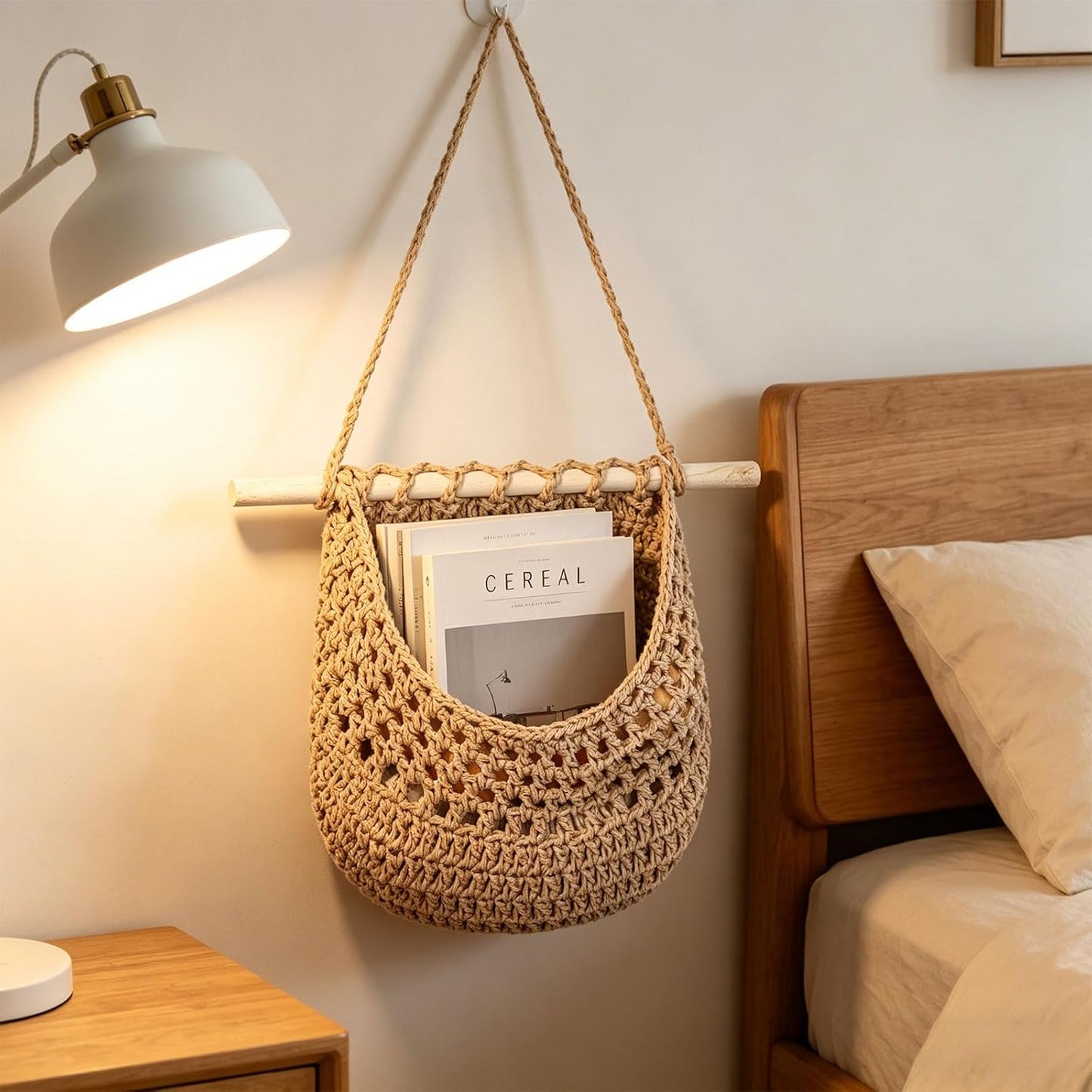 Hanging Fruit Basket / Jute