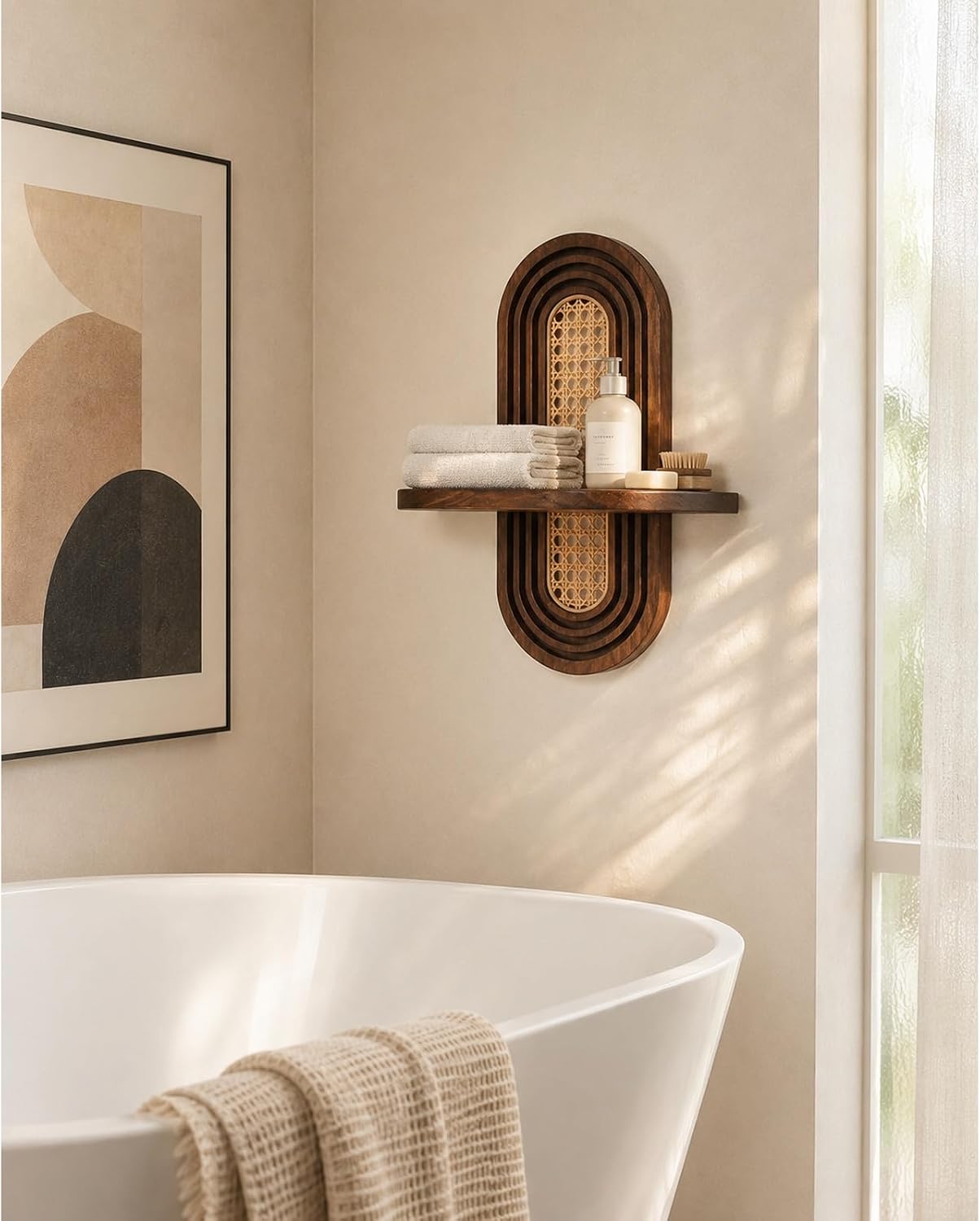 Boho Floating Shelves / Brown