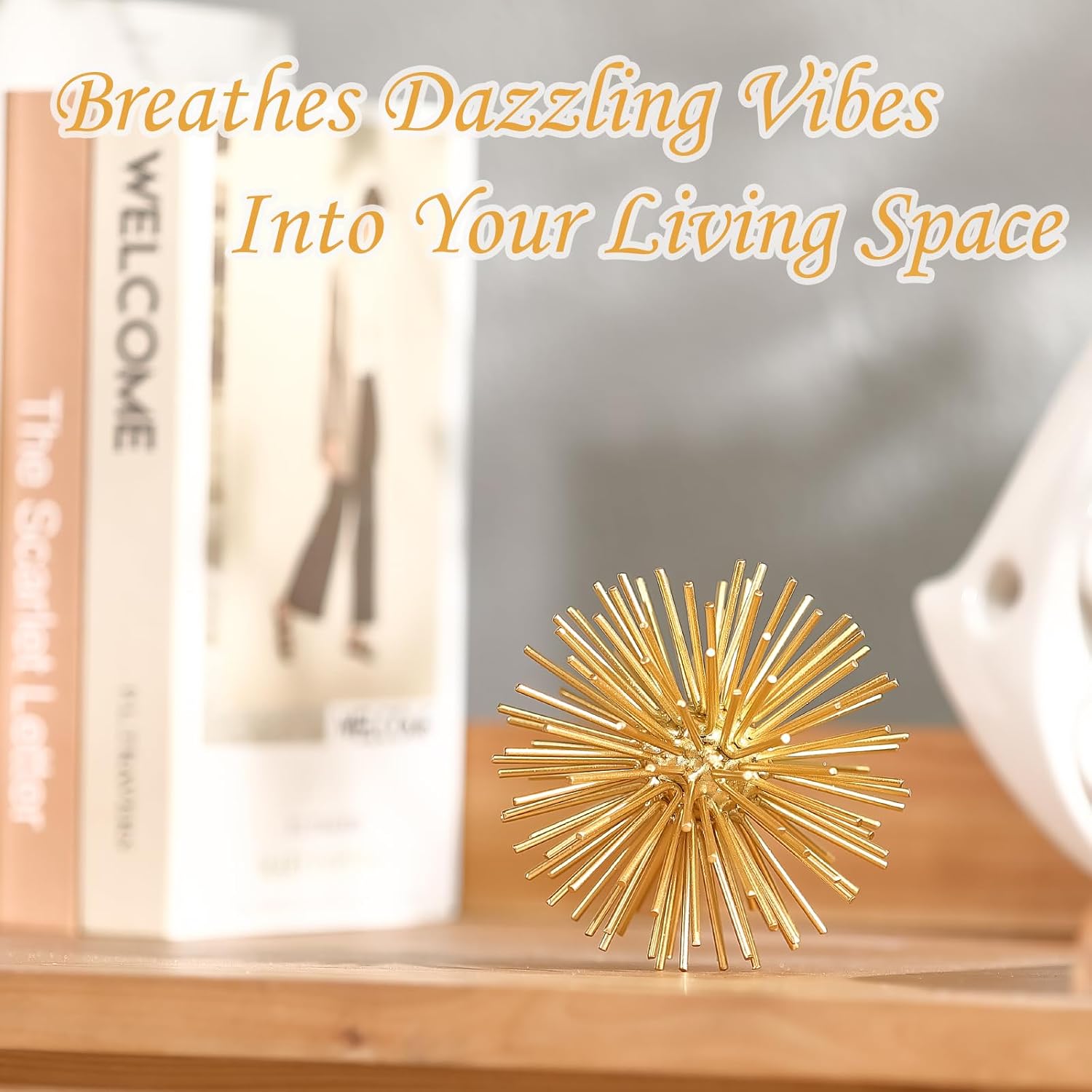 Modern Metal Starburst Centerpiece / Gold-starburst-4.2