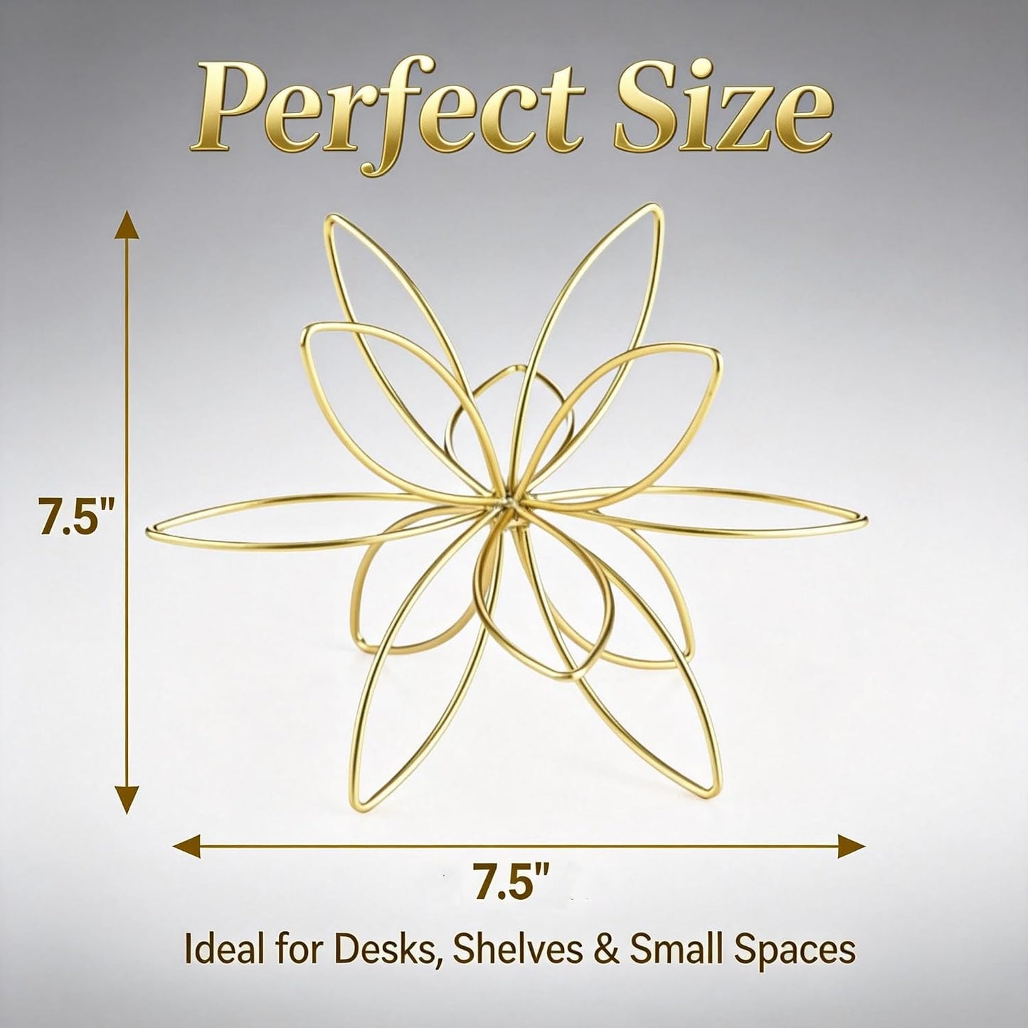 Brass Decorative Objects / Gold