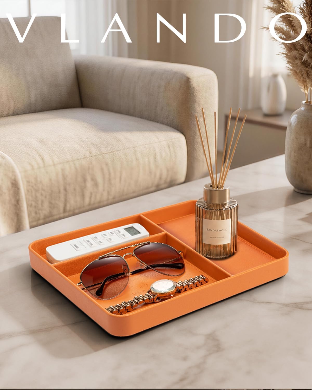 Valet Tray Organizer / Orange
