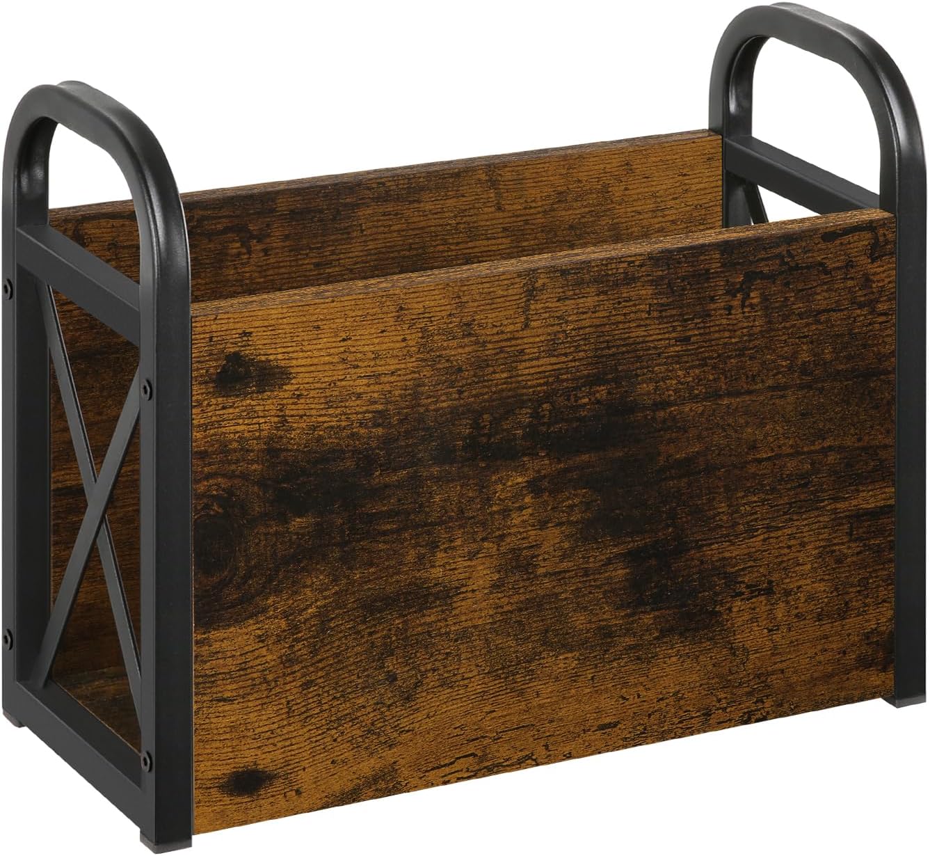 YINMIT Magazine Holder, Magazine Rack Floor, Magazine Storage Basket, Folder Organizer Bin for Books, Newspapers