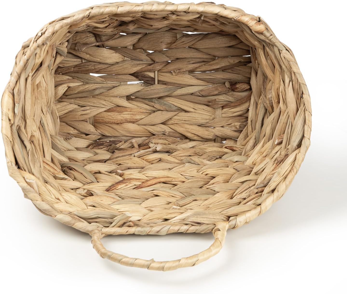 Rustic Farmhouse Wall Decor Organizer / Natural-water Hyacinth / Small