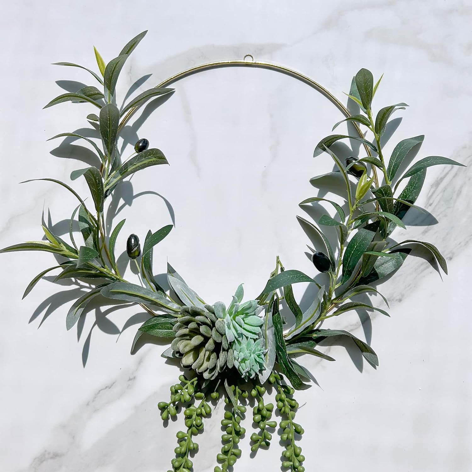 23.6" Tall Artificial Olive Branches / Set of 3