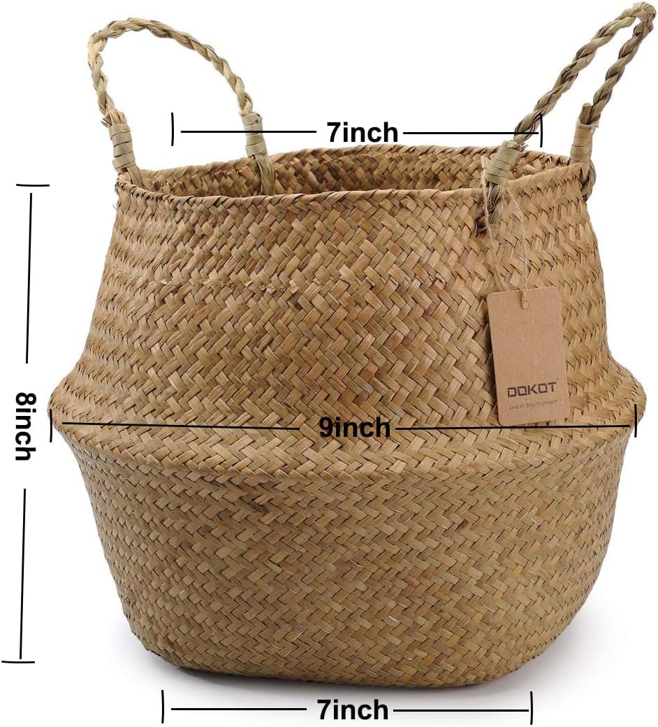 Woven Storage Basket / S / Natural / 7 Inch
