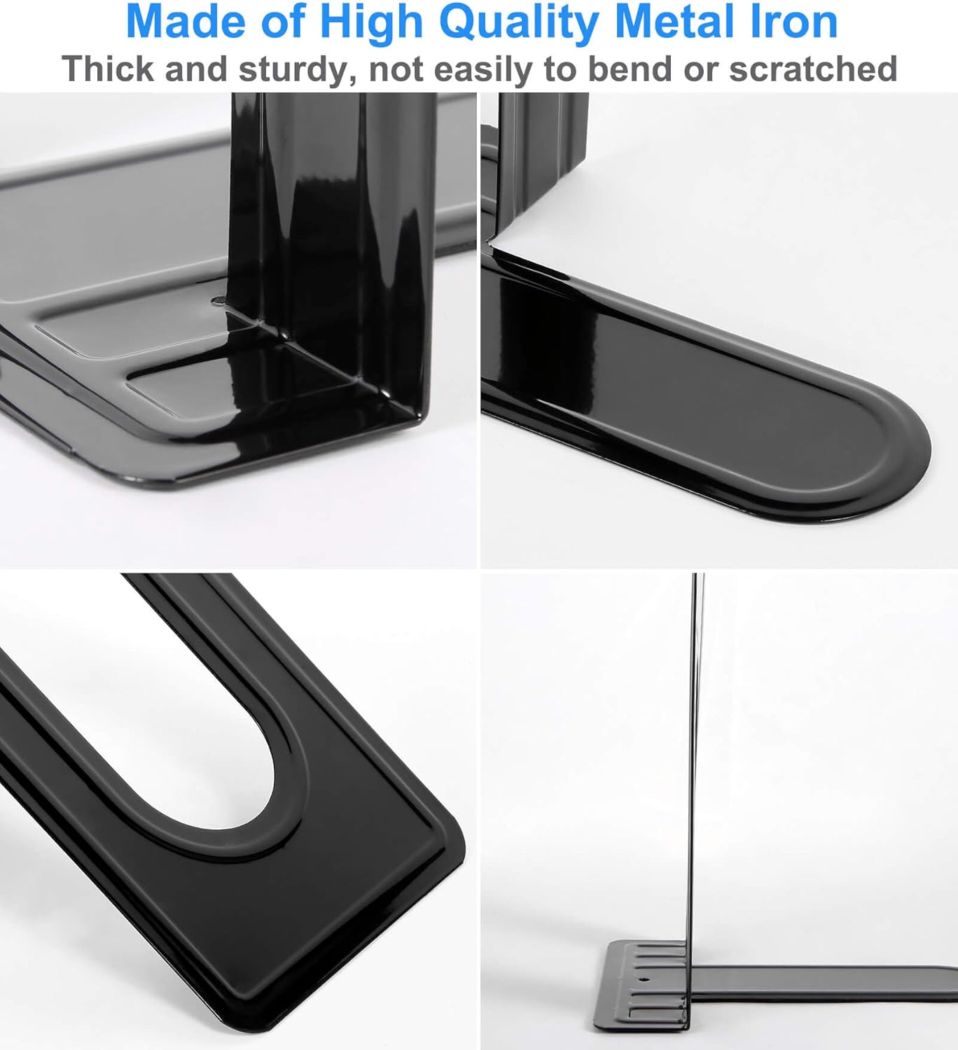 Heavy Duty Bookends / Black