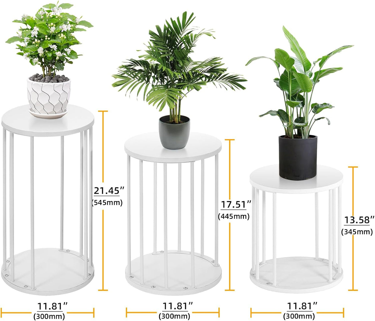Plant Stand Indoor,small plant stool,Flower Pot Corner stand holder,Mid Century Heavy Duty Metal Tall Home Decor,Modern