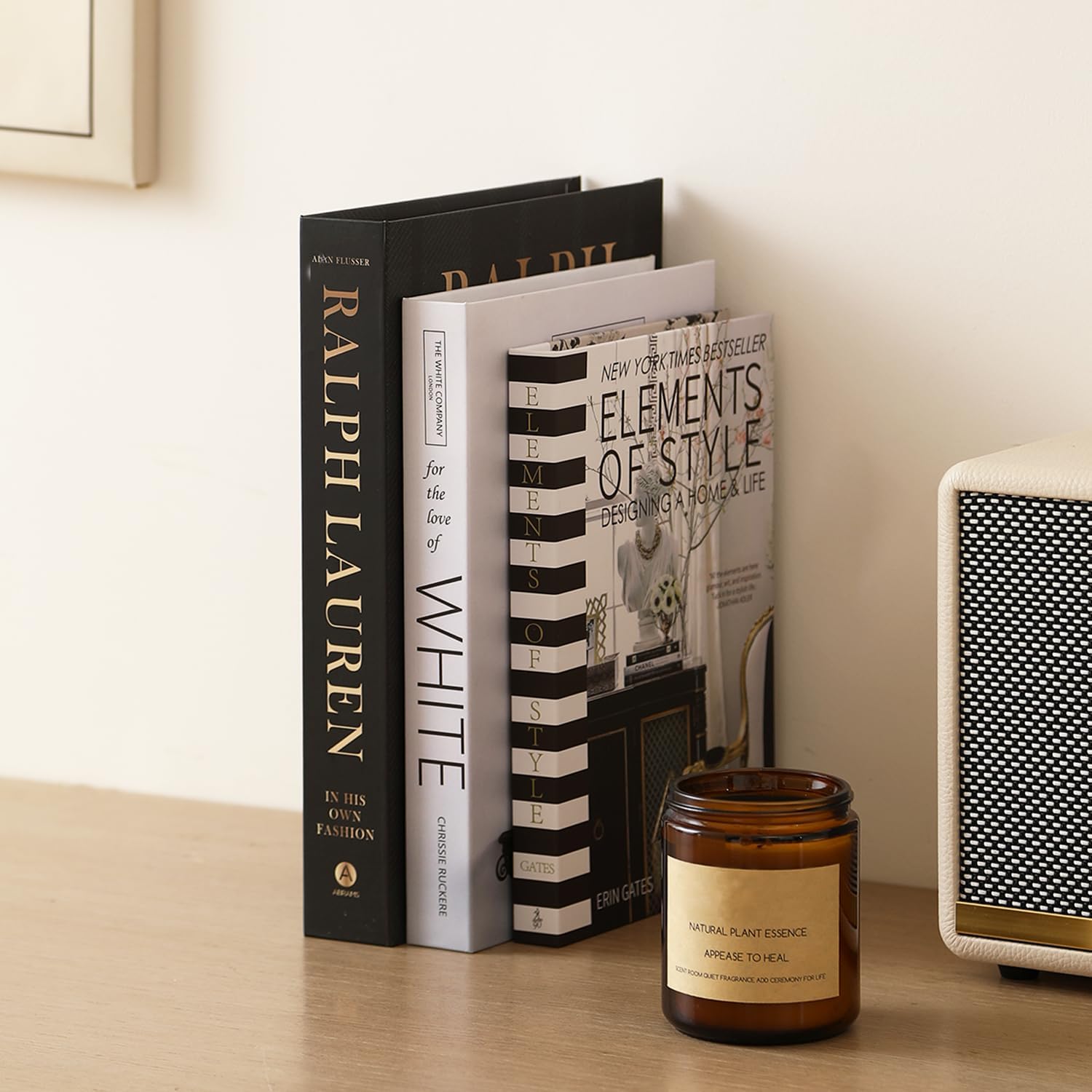 Aesthetic Decor Books Set for Coffee / Zf001 / Set of 3