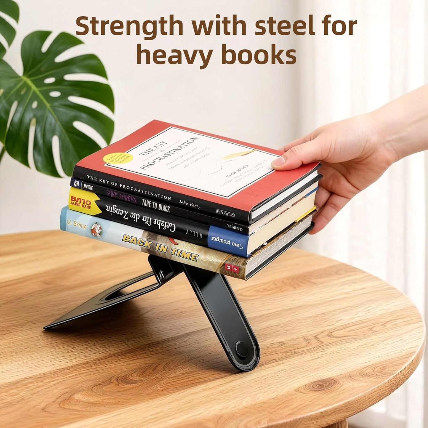Metal Bookends / Book Ends / Black