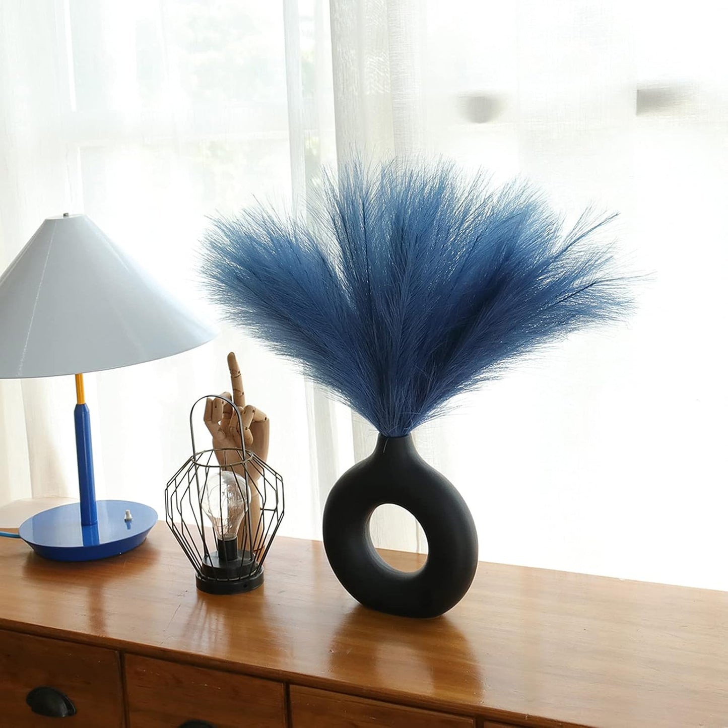 7 Branches / Blue / 24 Inch / Set of 7