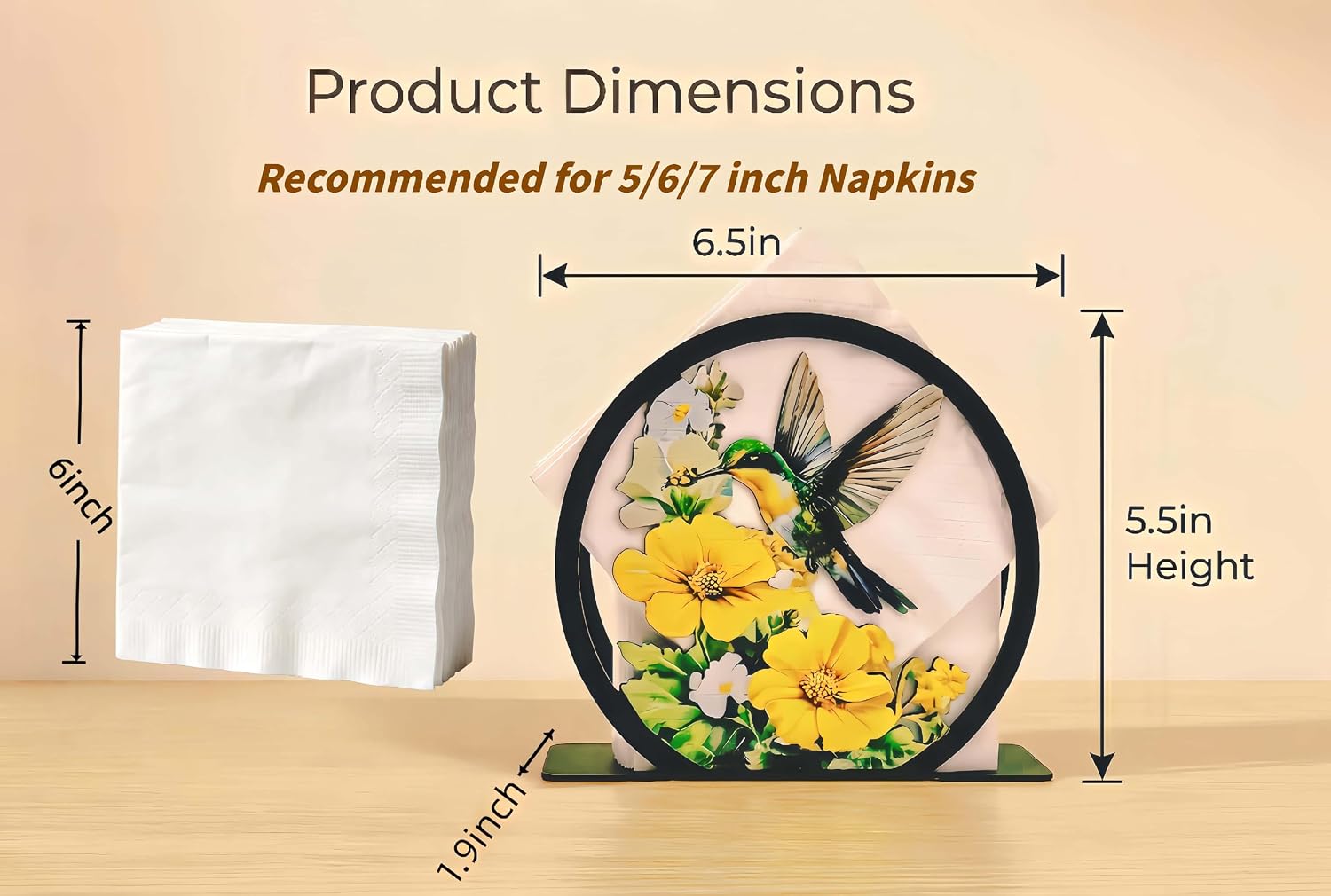 Metal Free-Standing Paper Napkin Holders