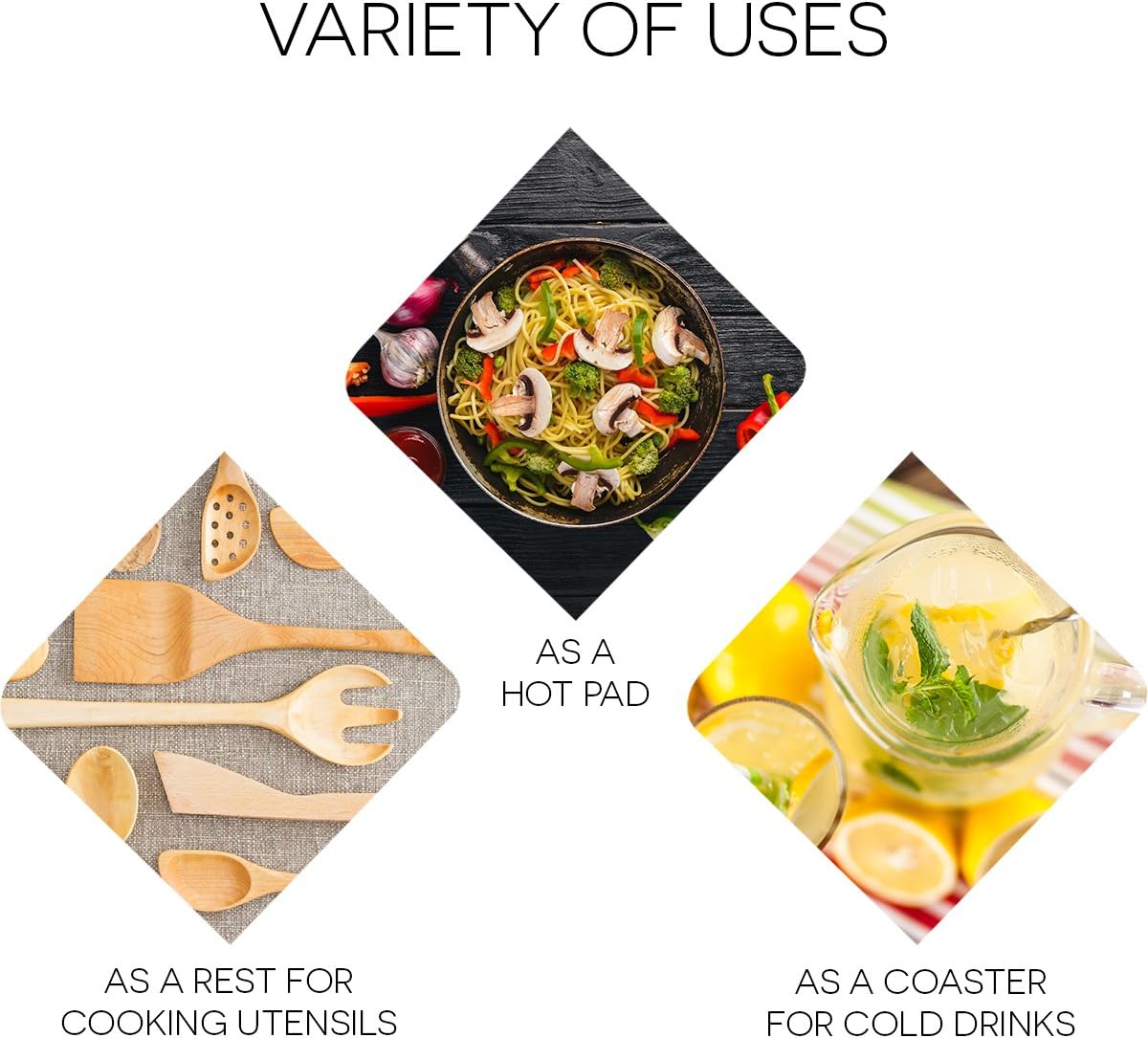 Silicone Trivets for Hot Dishes