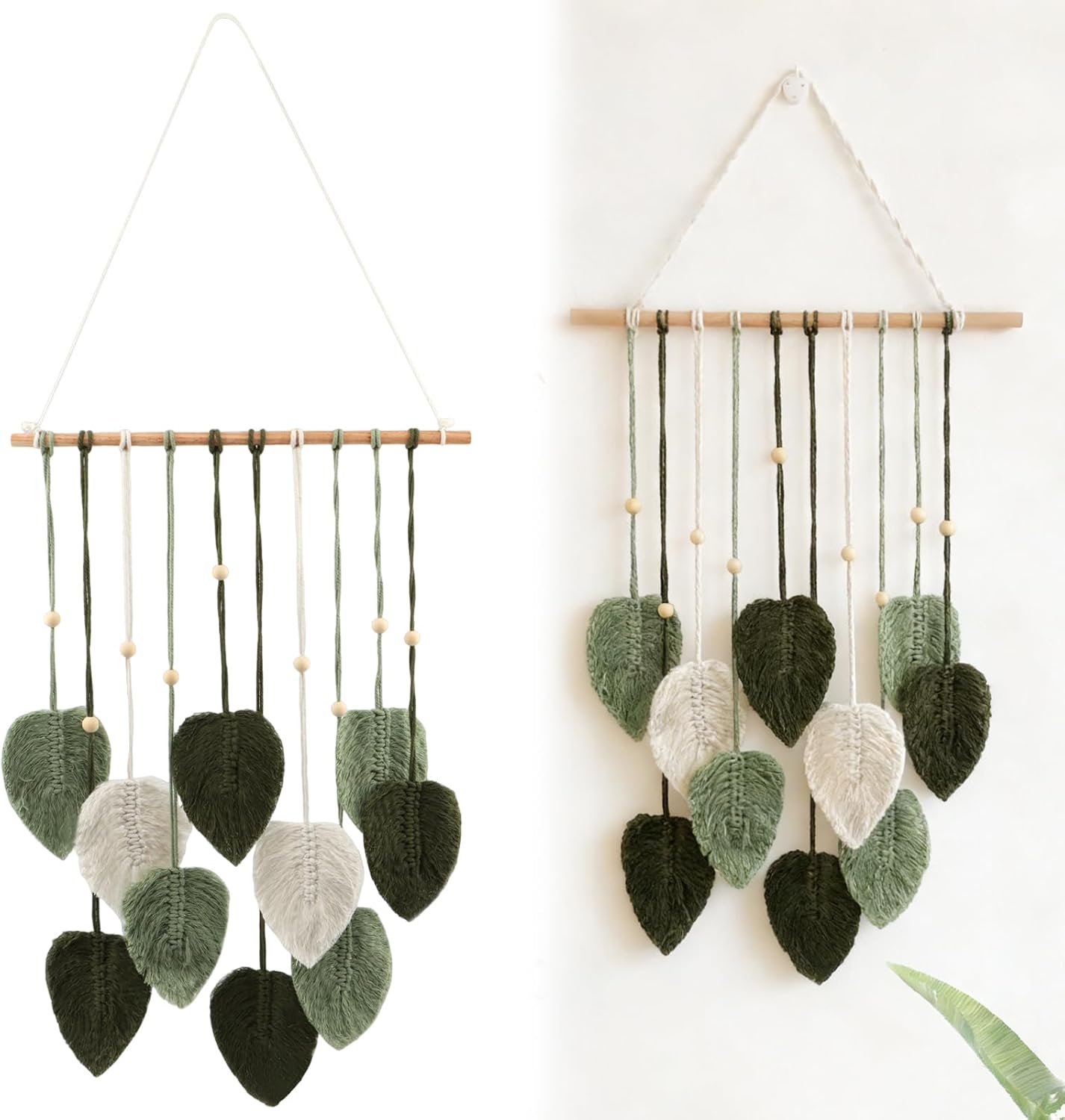 Handmade Woven Tapestry / Green