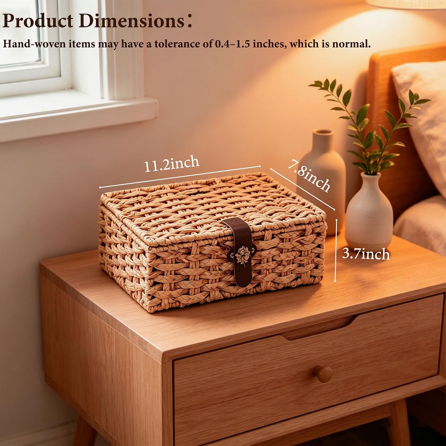 Wicker Storage Basket / Small / Natural