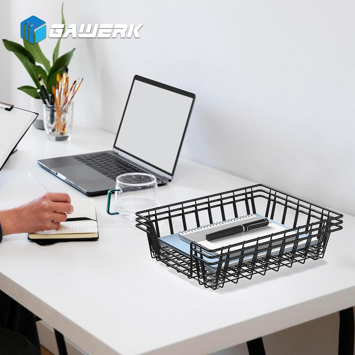 A4 Letter Magazine Desk File Storage Tray Organizer Bin (4)