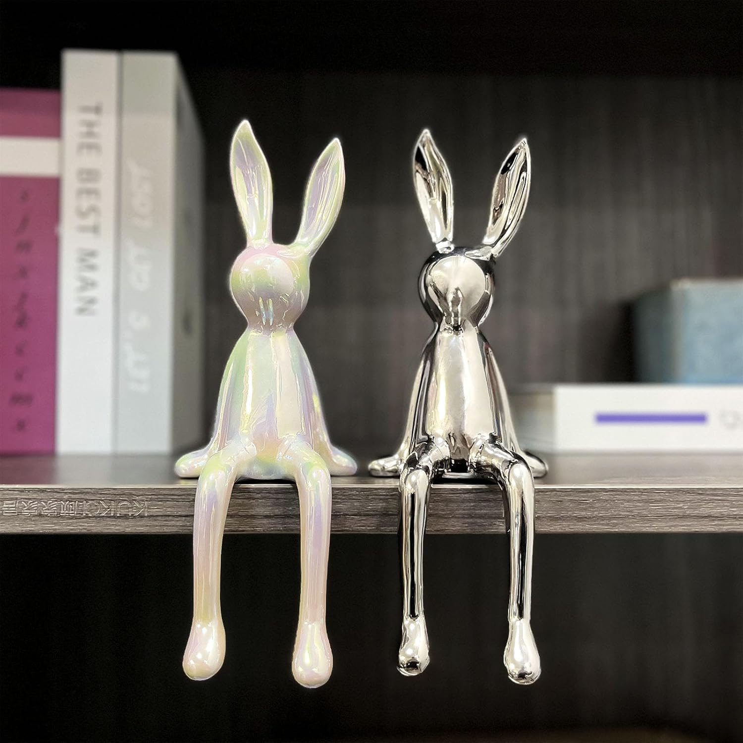 Figurines / Small Statues / Silver, White