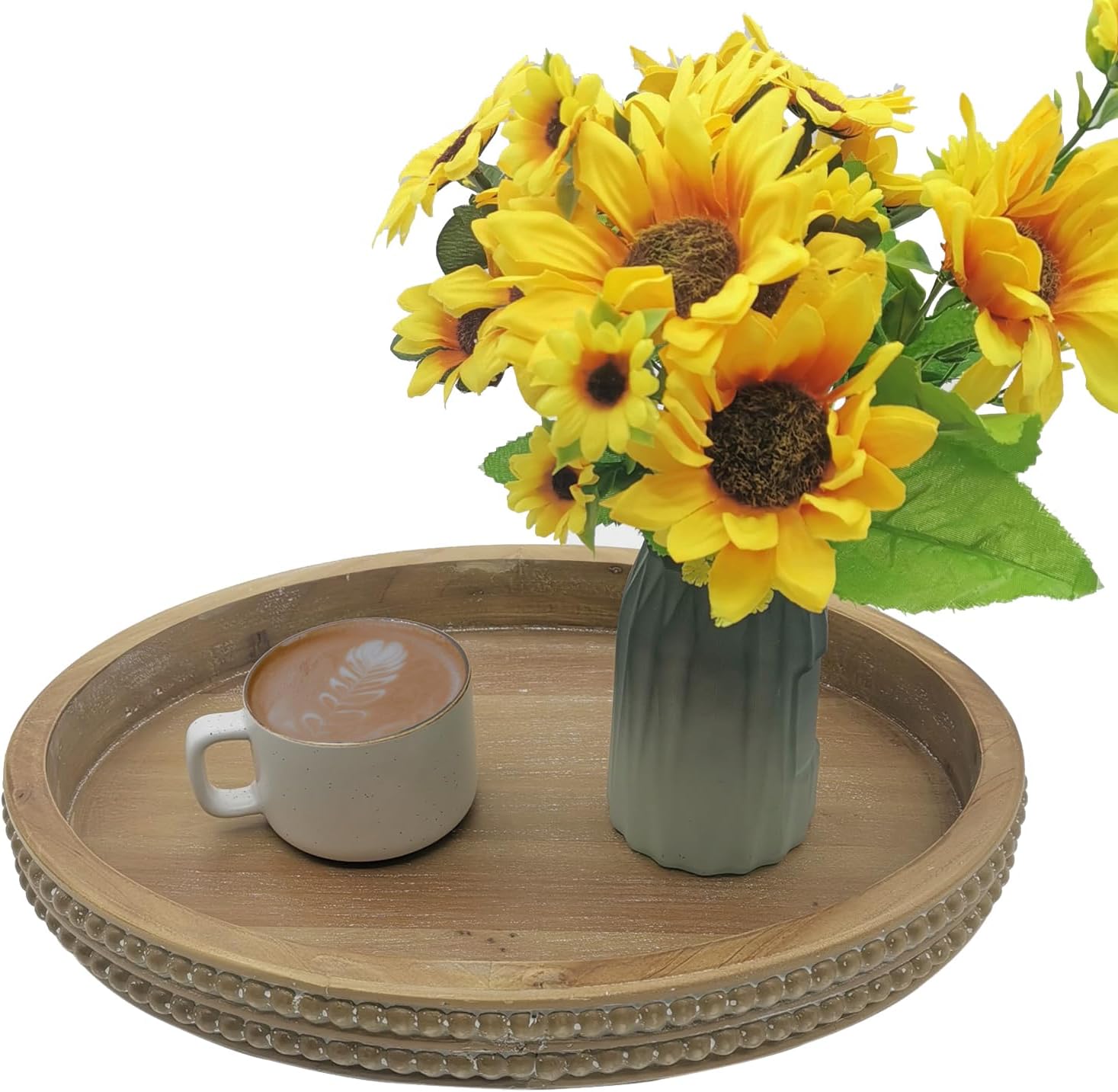 Oval Wooden Tray / Brown