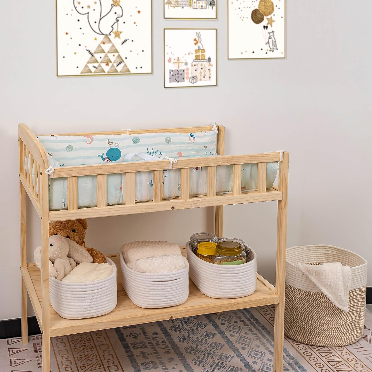 Small Storage Baskets / Off White / Small Basket / Set of 3