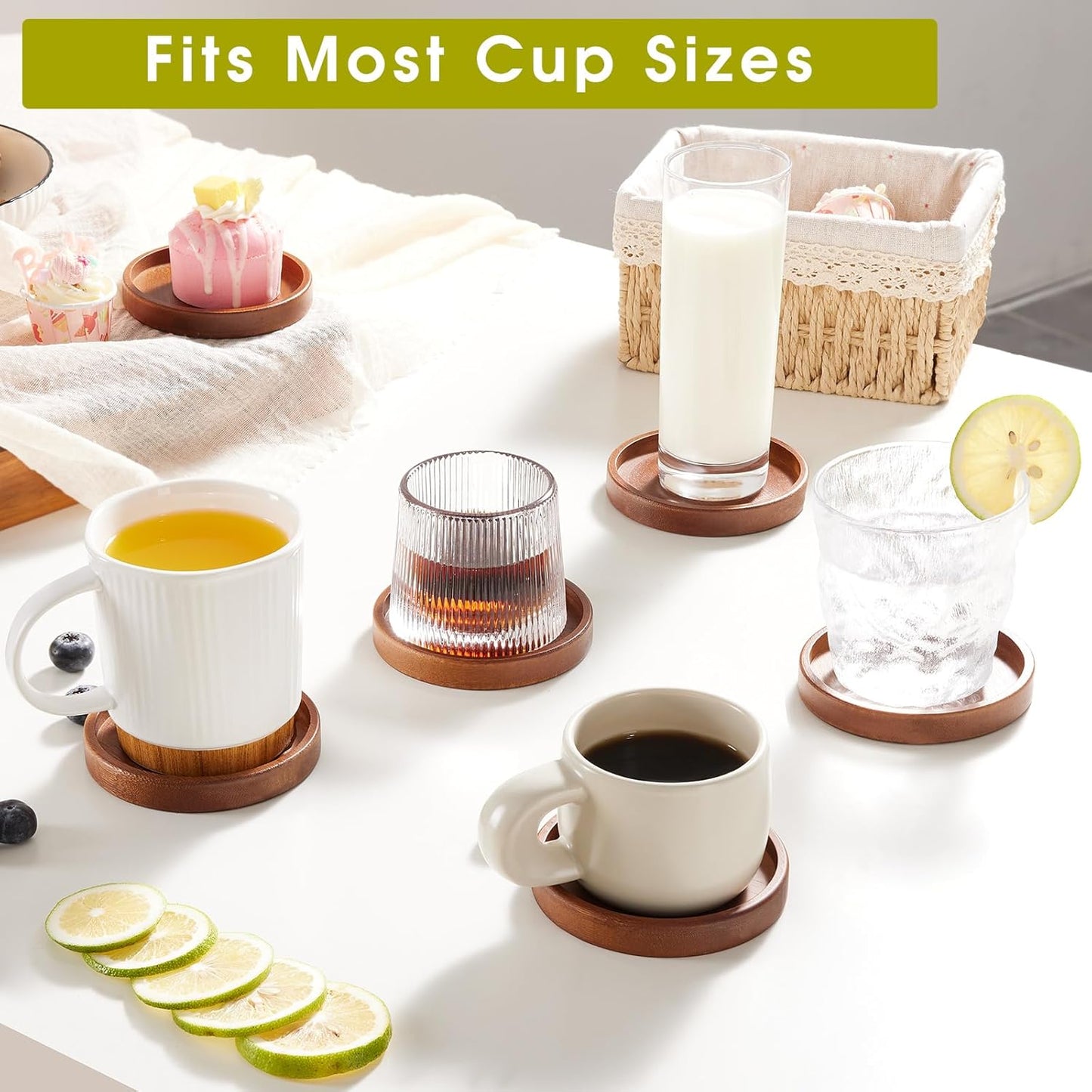 Holder / Modern Home Decor / Wood / Set of 6