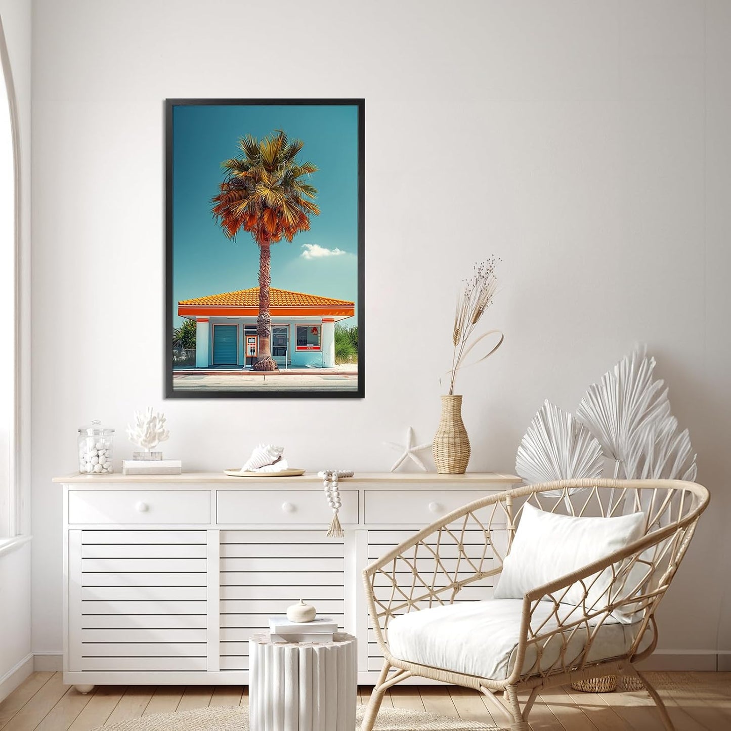 Giftgarden 20x30 Poster Picture Frame Black, Textured Metal Frame 30x20 for Wall Display, Single