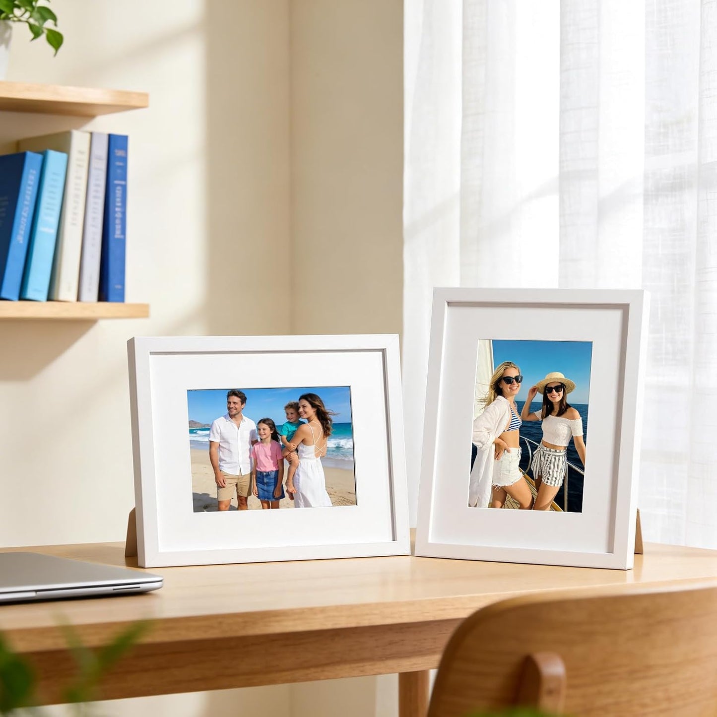 Picture Frame / White Picture Frame Display Pictures / White*6 / 8 x 10 / Set of 6
