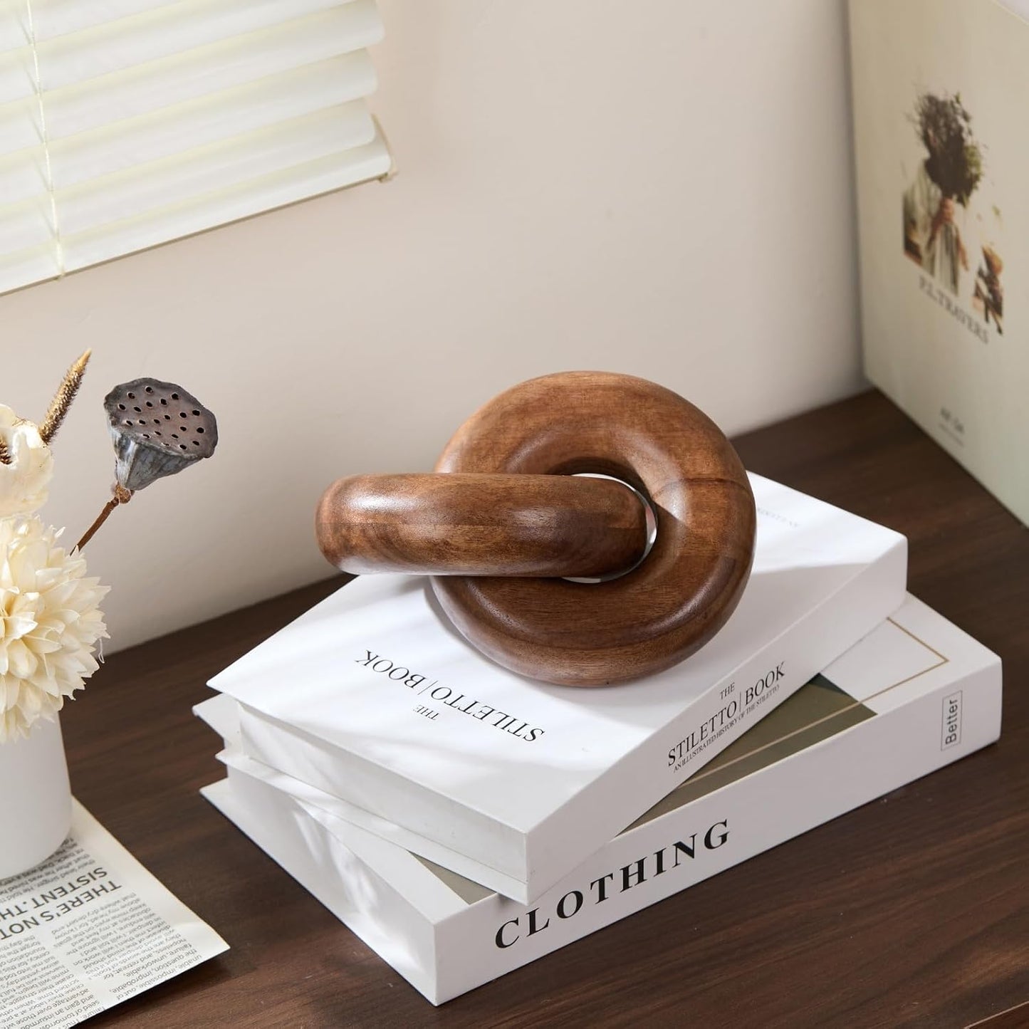 Rustic Modern Farmhouse Objects / Walnut / Natural