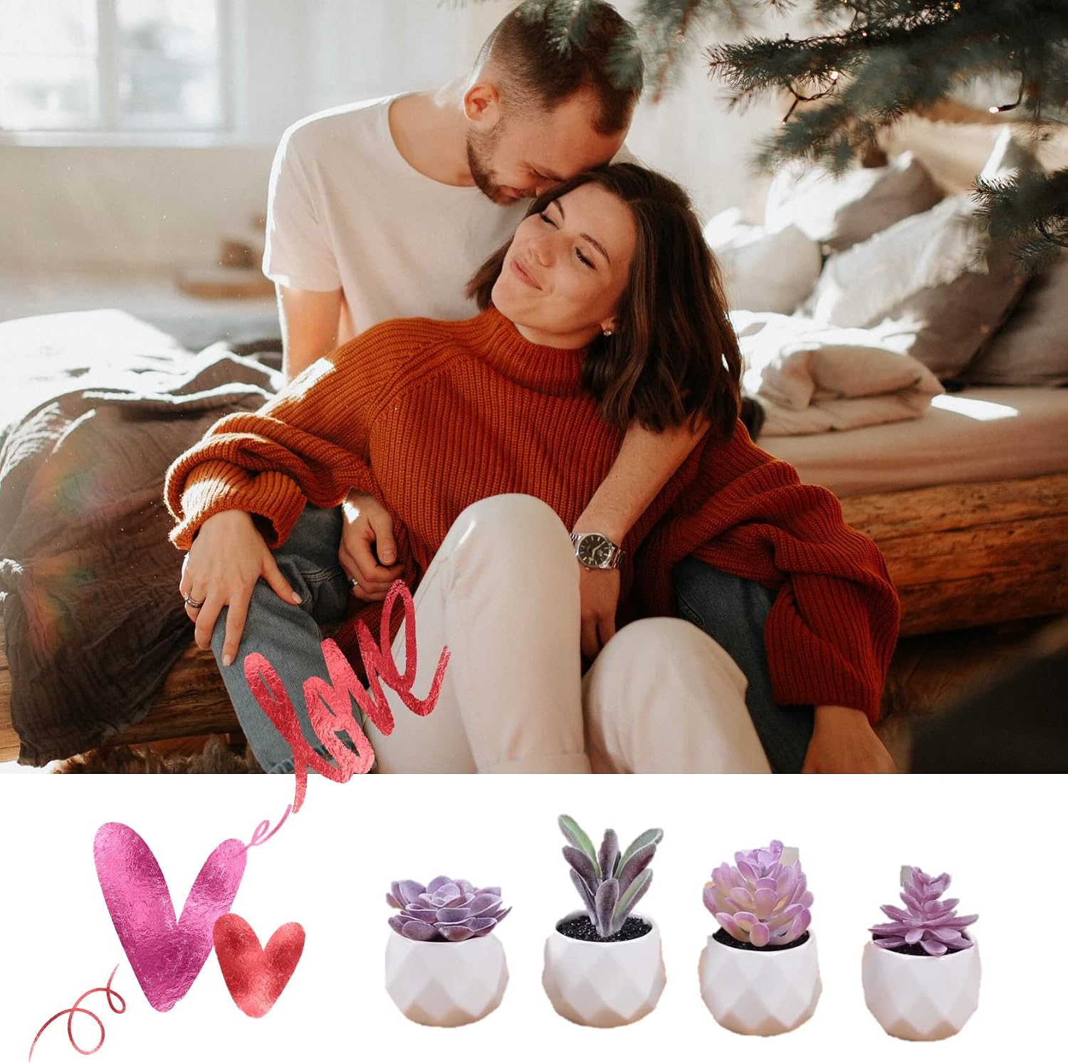 Artificial Desk Plants for Women Desk