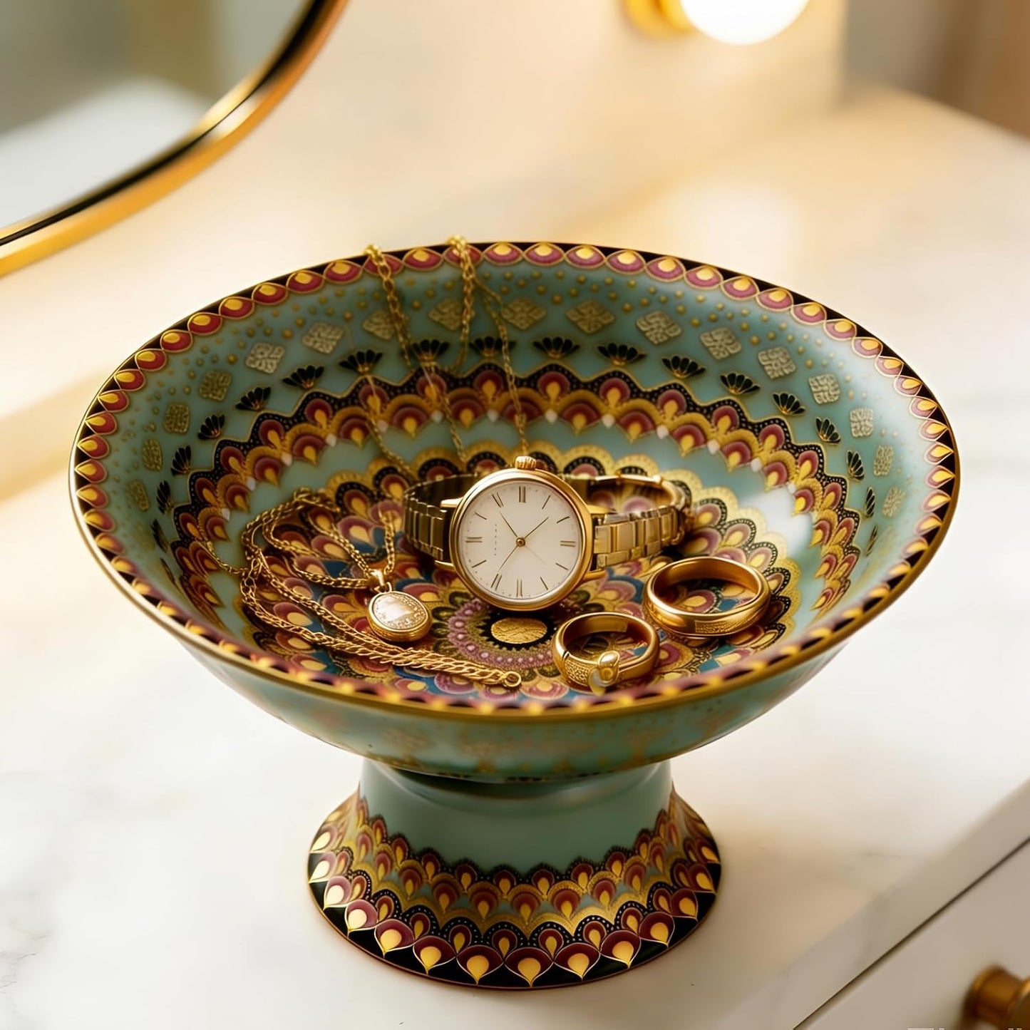Ceramic Decorative Bowl / 6.7 x 3.9