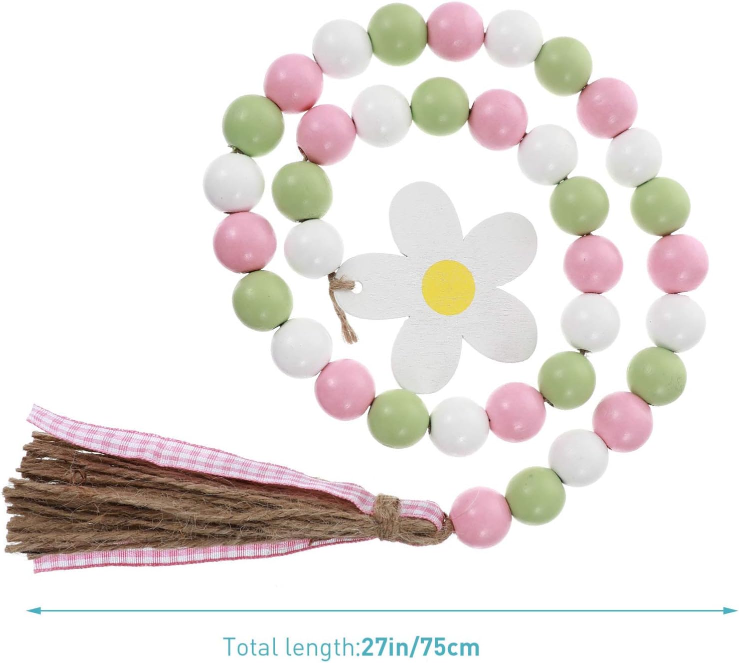 Wood Bead Garland / Natural