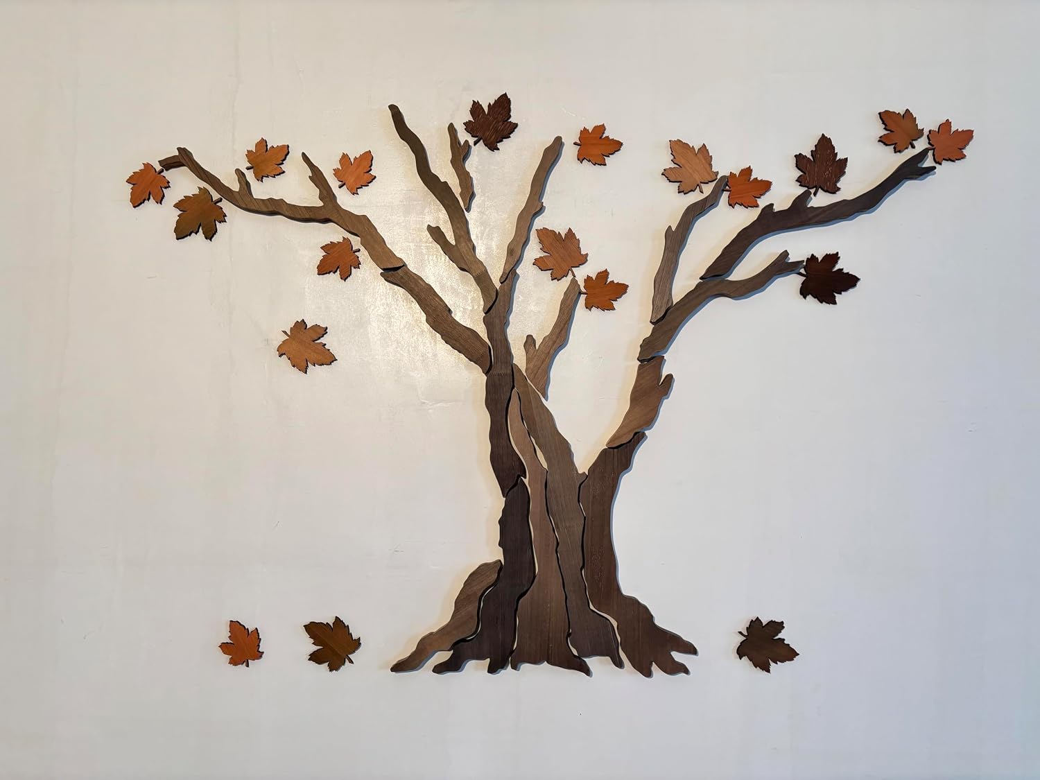 Large Rustic Tree Sculpture / 59 x 39
