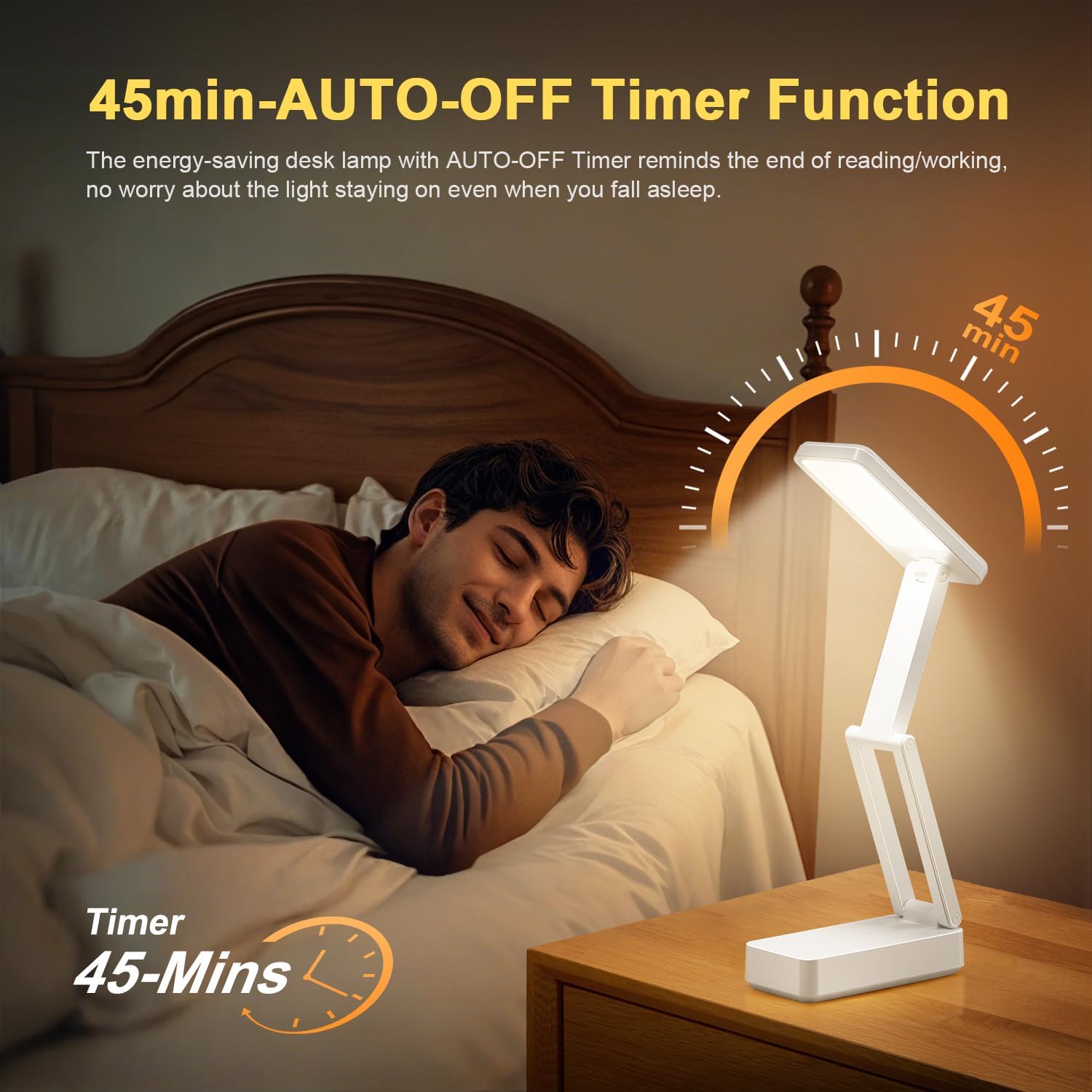 Rechargeable Lamps Cordless Lamps,6000mAh Battery Powered Lamp,3 Colors+Dimmable Desk Light,Rechargeable Table Lamp