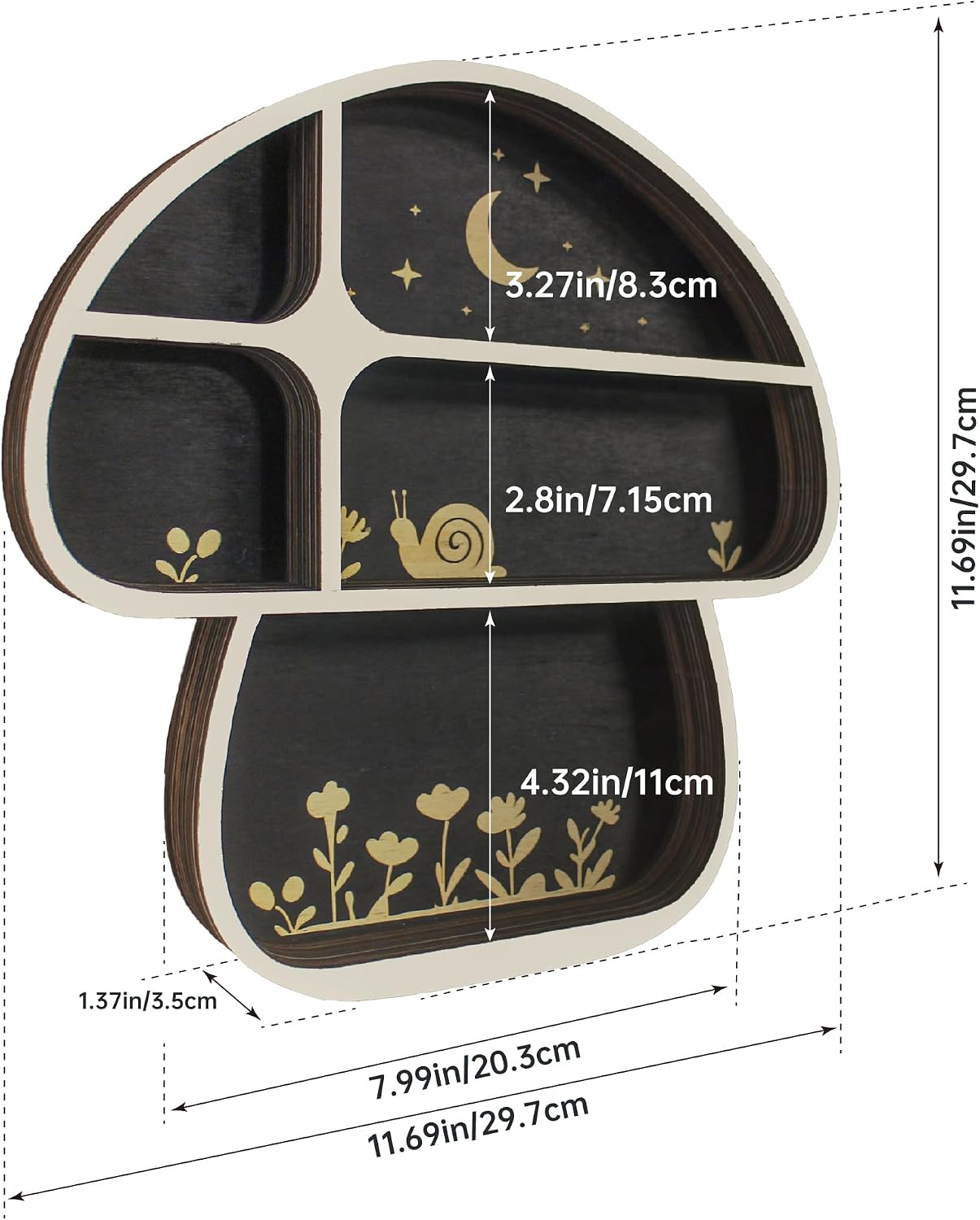 Witchy Decor Trinket Knick Knack Shelves