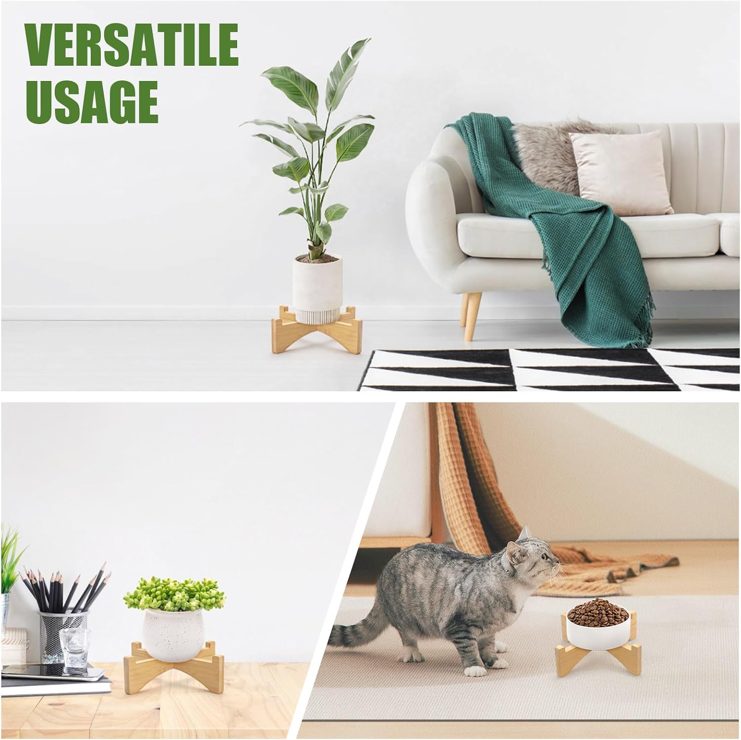 Modern Flower Pot Stand Outdoor Riser