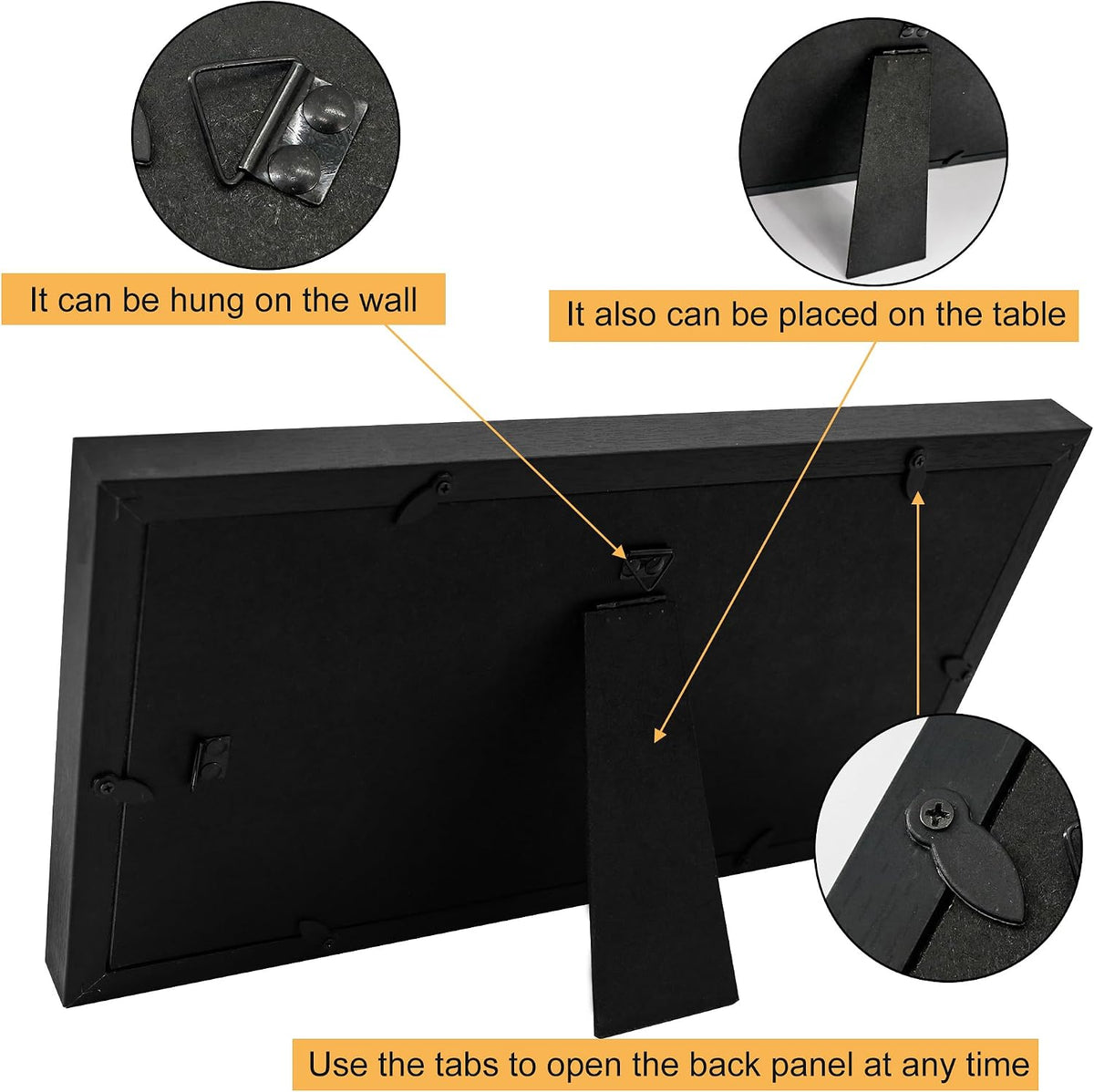14.4" x 7.9" CD Display Frame with Real Glass | Signed CD Music Frame for Wall and Tabletop,CD Holder with Silver Mat